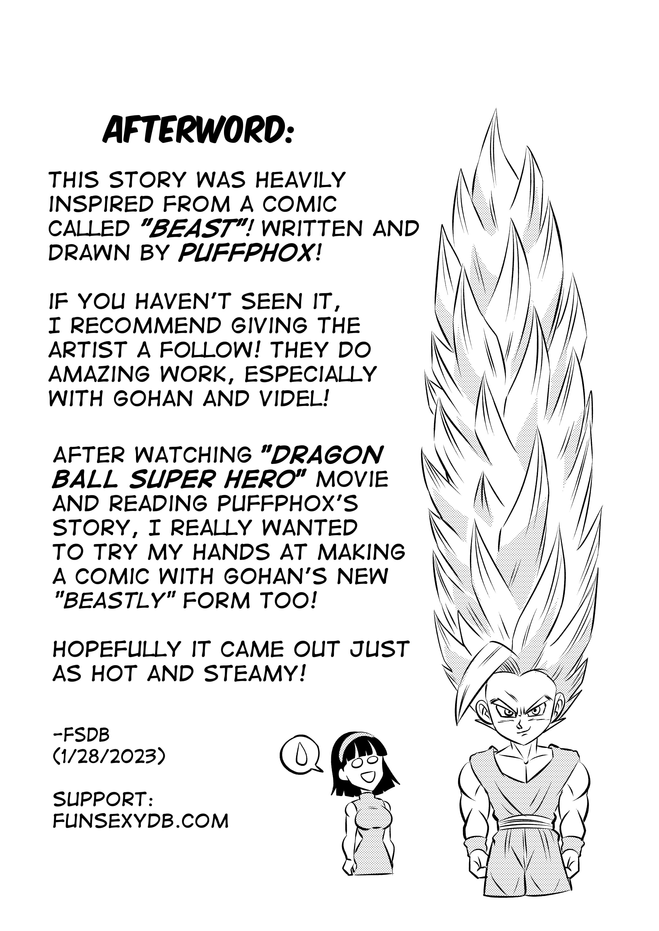 The Beast Within! (Dragon Ball Super) [FunsexyDB] Chapter 1 - Page 29