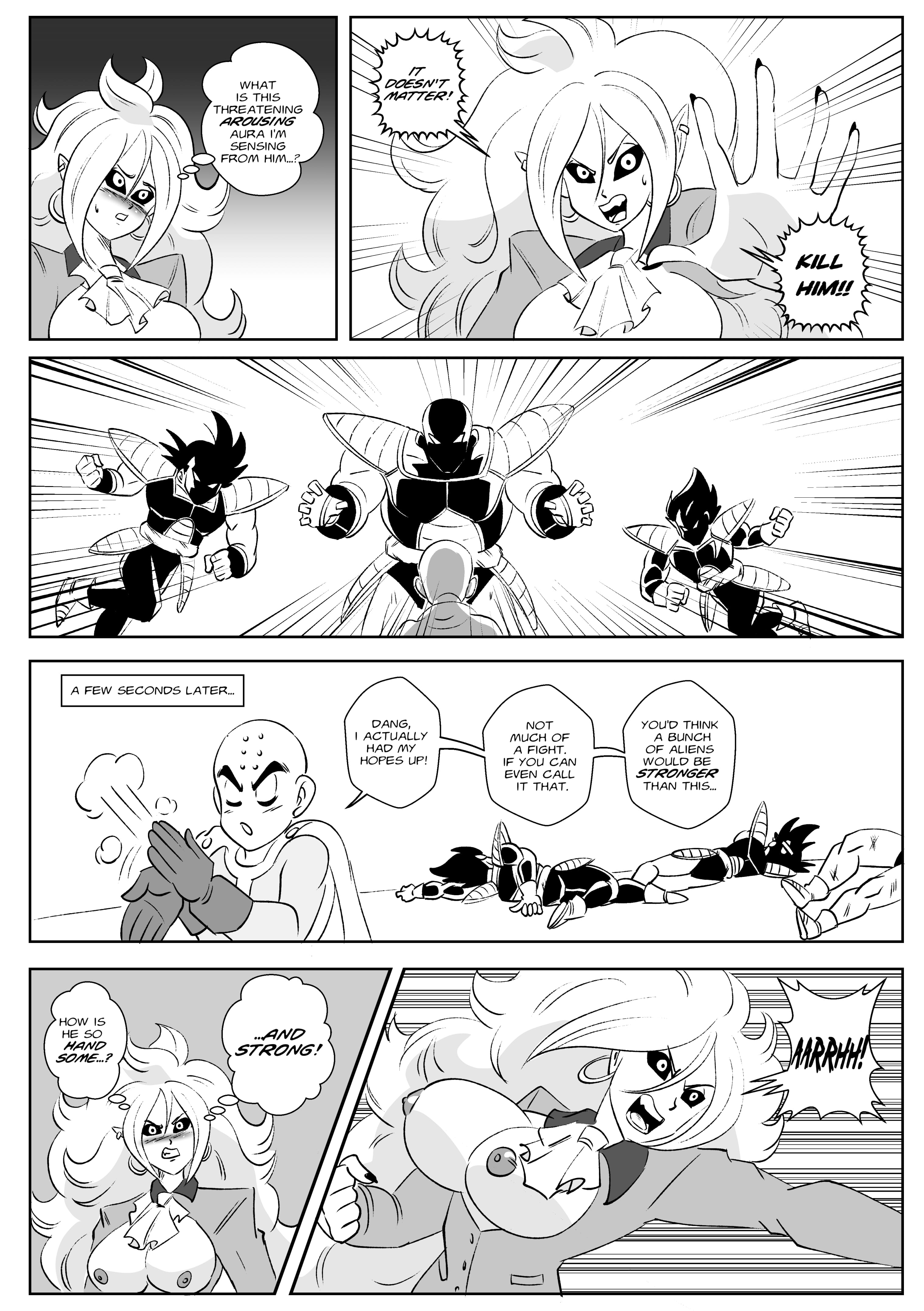 Control Room - Invasion (Dragon Ball Z) [FunsexyDB] Chapter 1 - Page 14