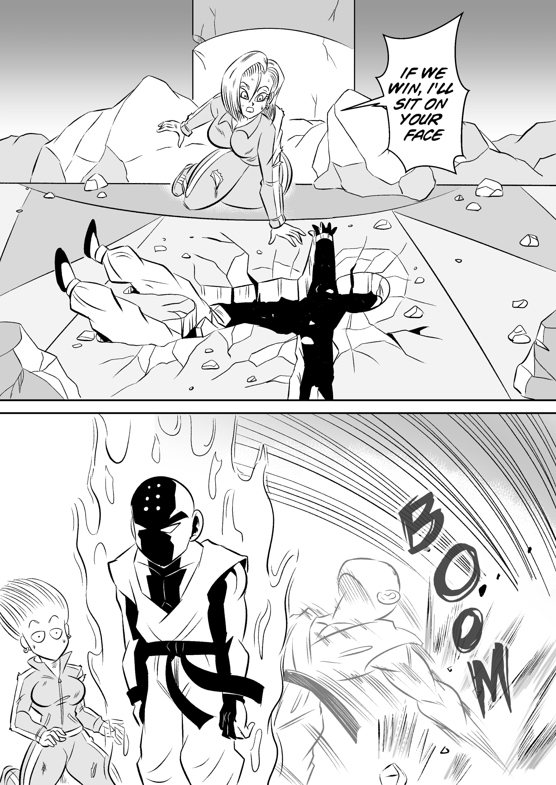 Control Room - Invasion (Dragon Ball Z) [FunsexyDB] Chapter 1 - Page 17