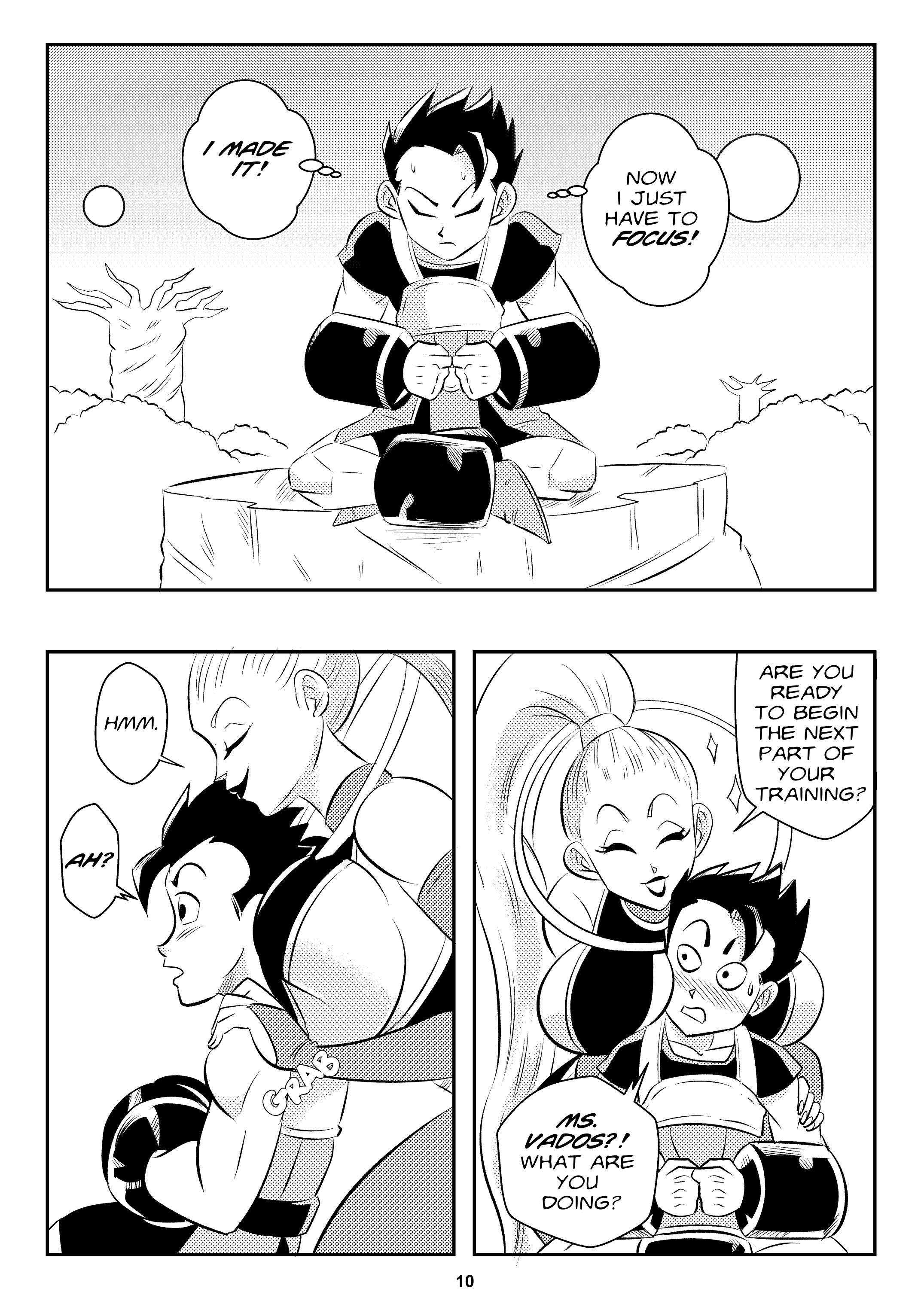 Heavenly Training (Dragon Ball Super) [FunsexyDB] Chapter 1 - Page 11