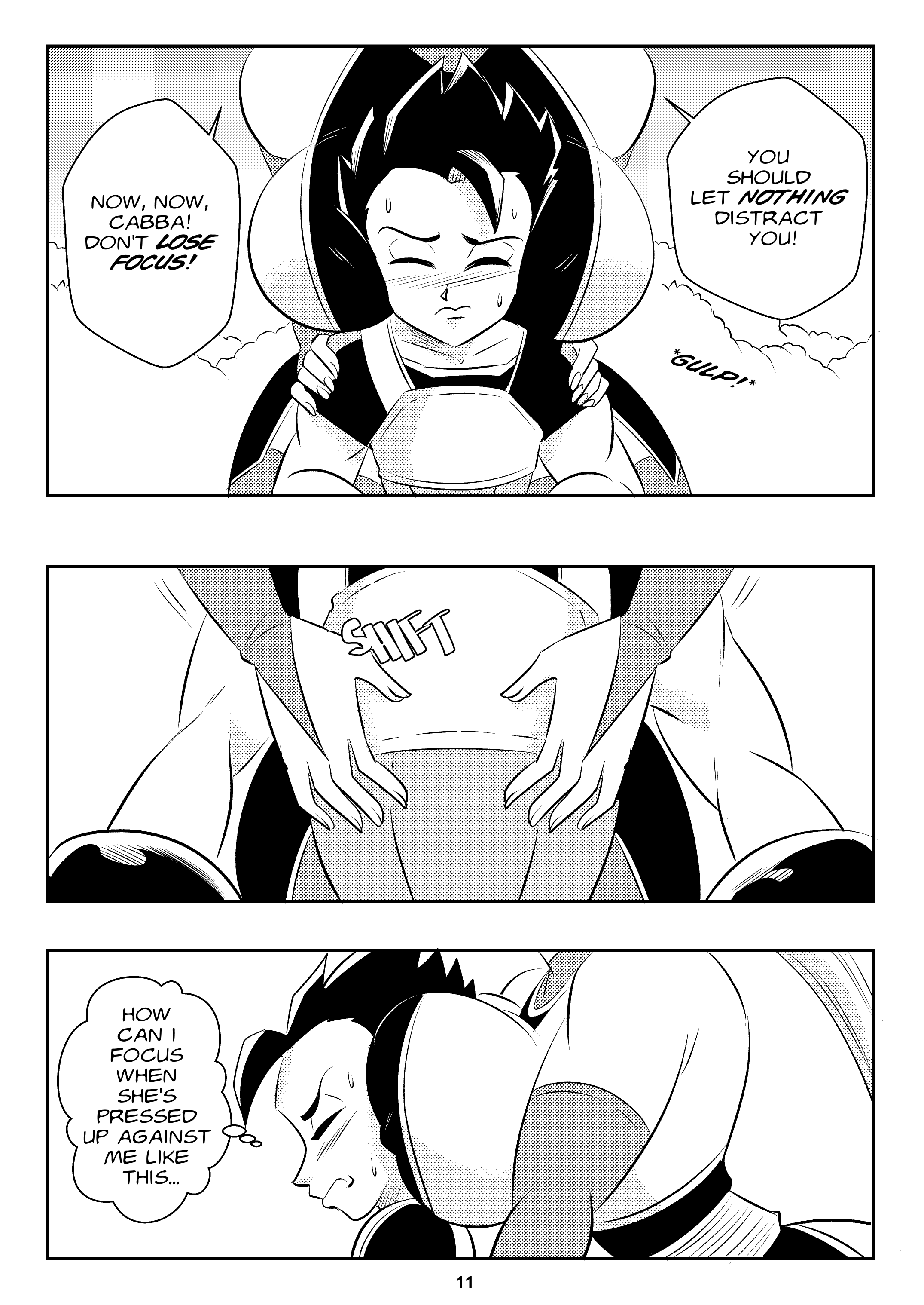 Heavenly Training (Dragon Ball Super) [FunsexyDB] Chapter 1 - Page 12