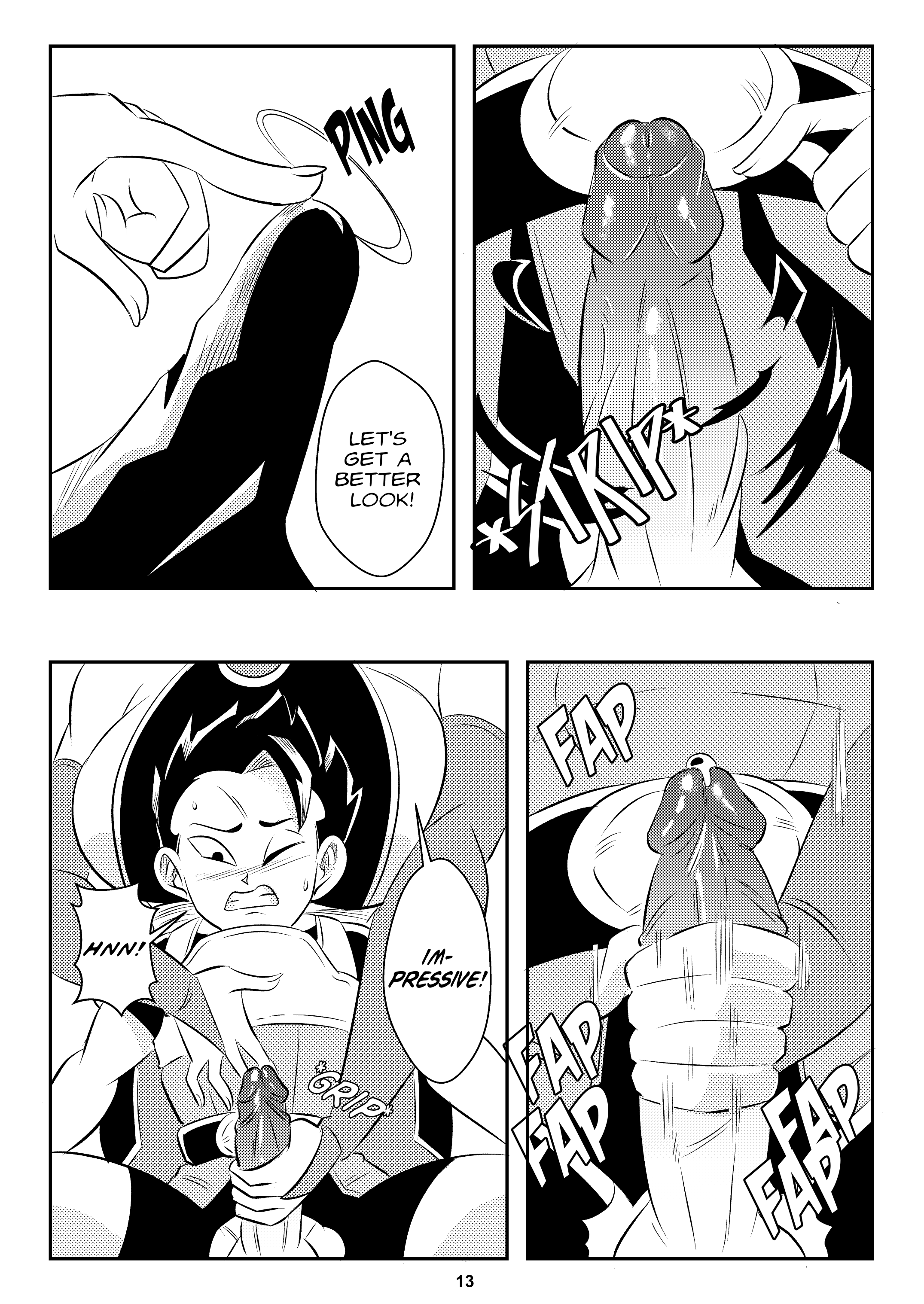 Heavenly Training (Dragon Ball Super) [FunsexyDB] Chapter 1 - Page 14