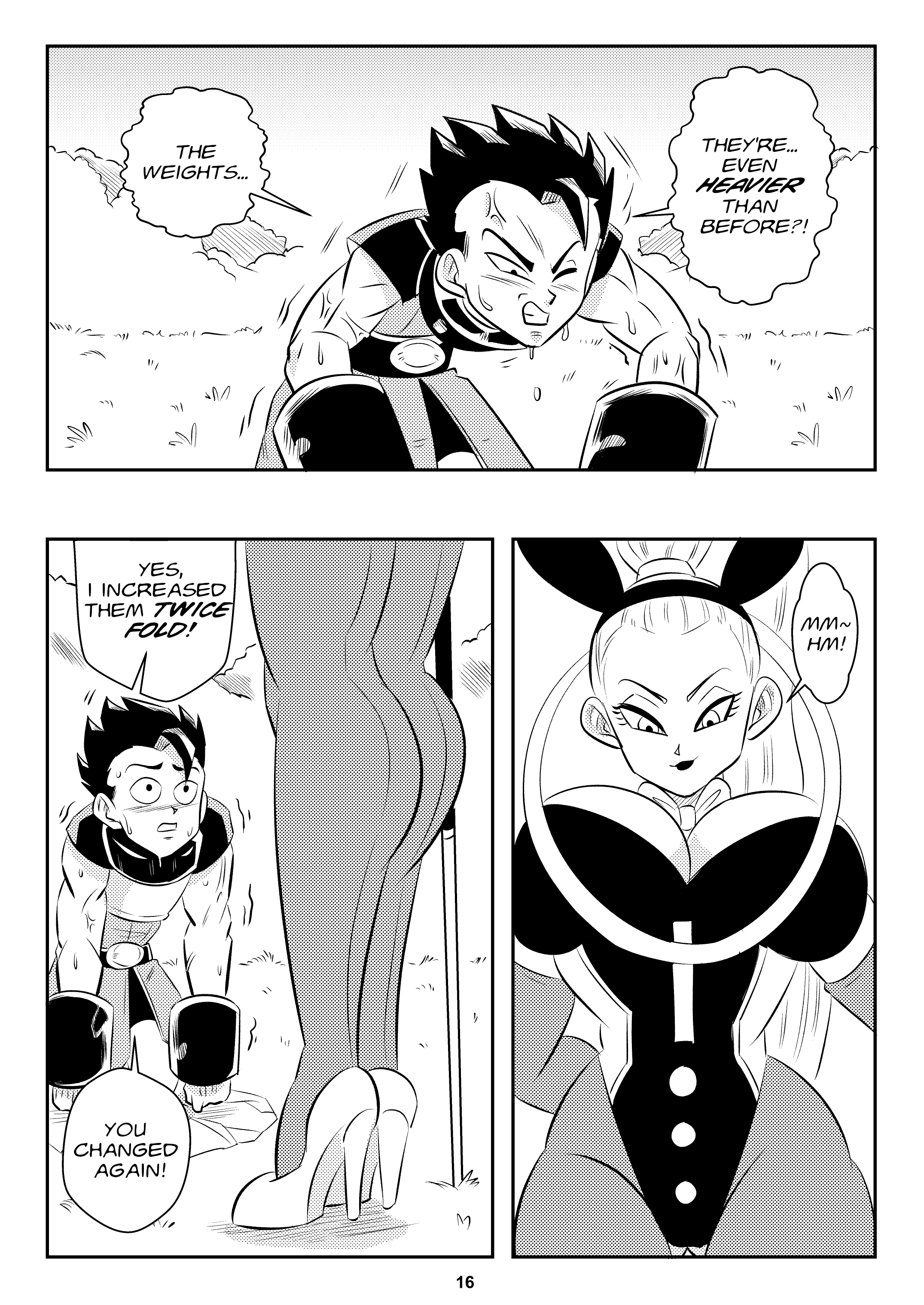 Heavenly Training (Dragon Ball Super) [FunsexyDB] Chapter 1 - Page 17