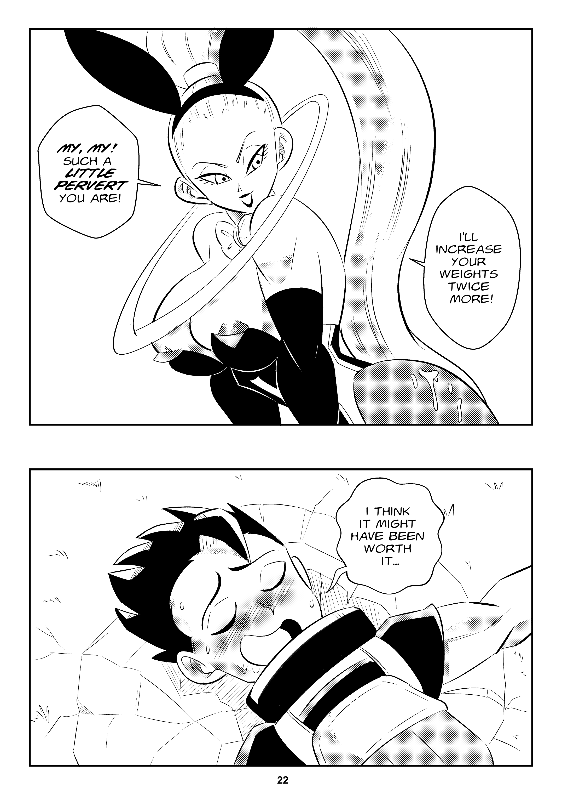 Heavenly Training (Dragon Ball Super) [FunsexyDB] Chapter 1 - Page 23