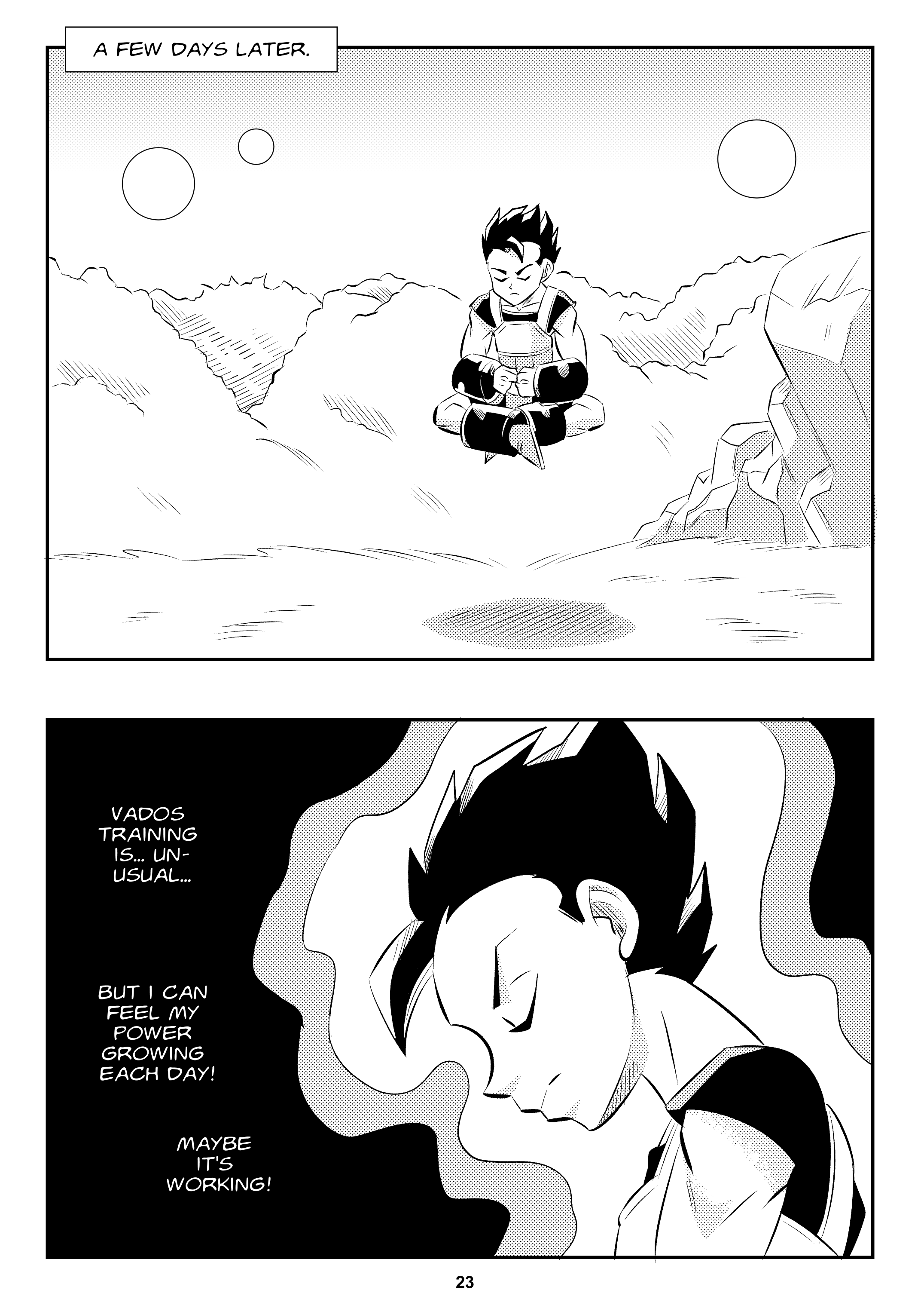 Heavenly Training (Dragon Ball Super) [FunsexyDB] Chapter 1 - Page 24