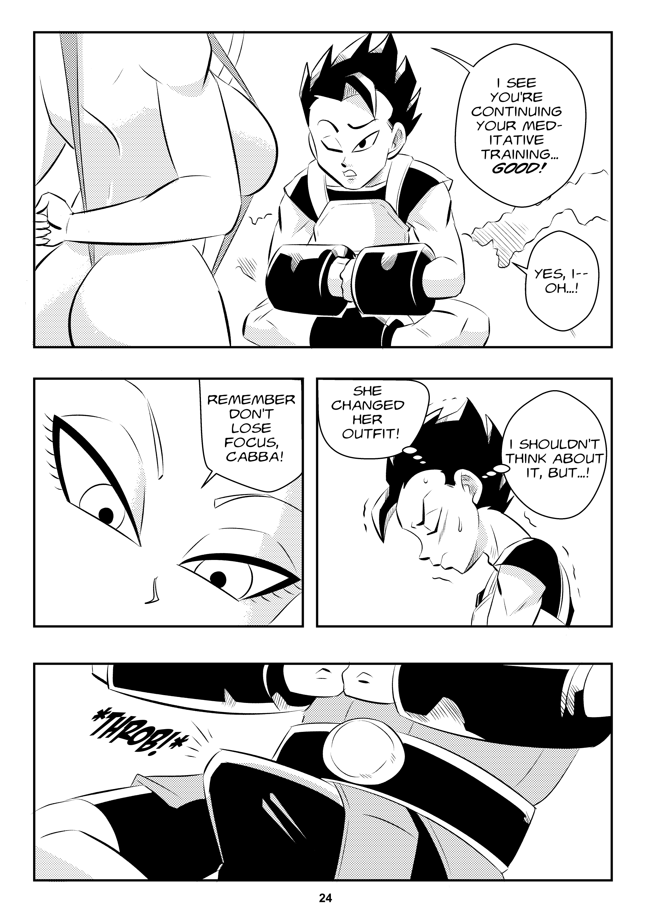 Heavenly Training (Dragon Ball Super) [FunsexyDB] Chapter 1 - Page 25