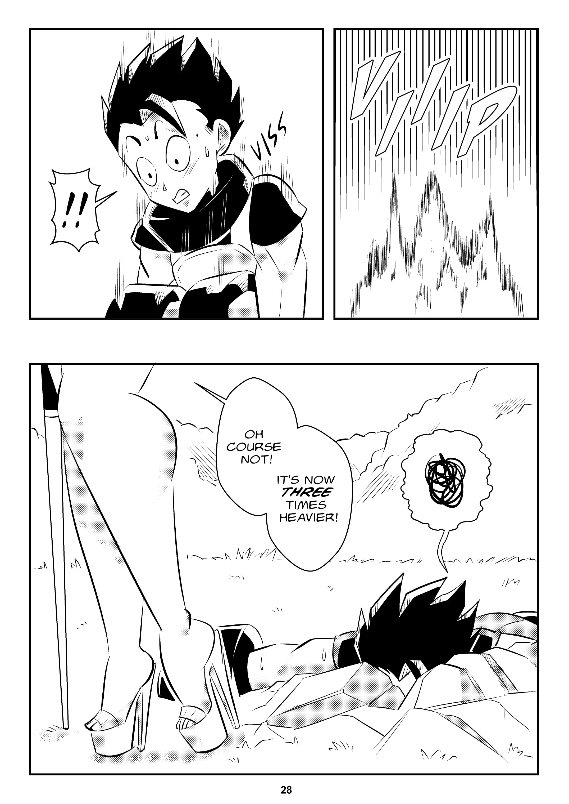 Heavenly Training (Dragon Ball Super) [FunsexyDB] Chapter 1 - Page 29