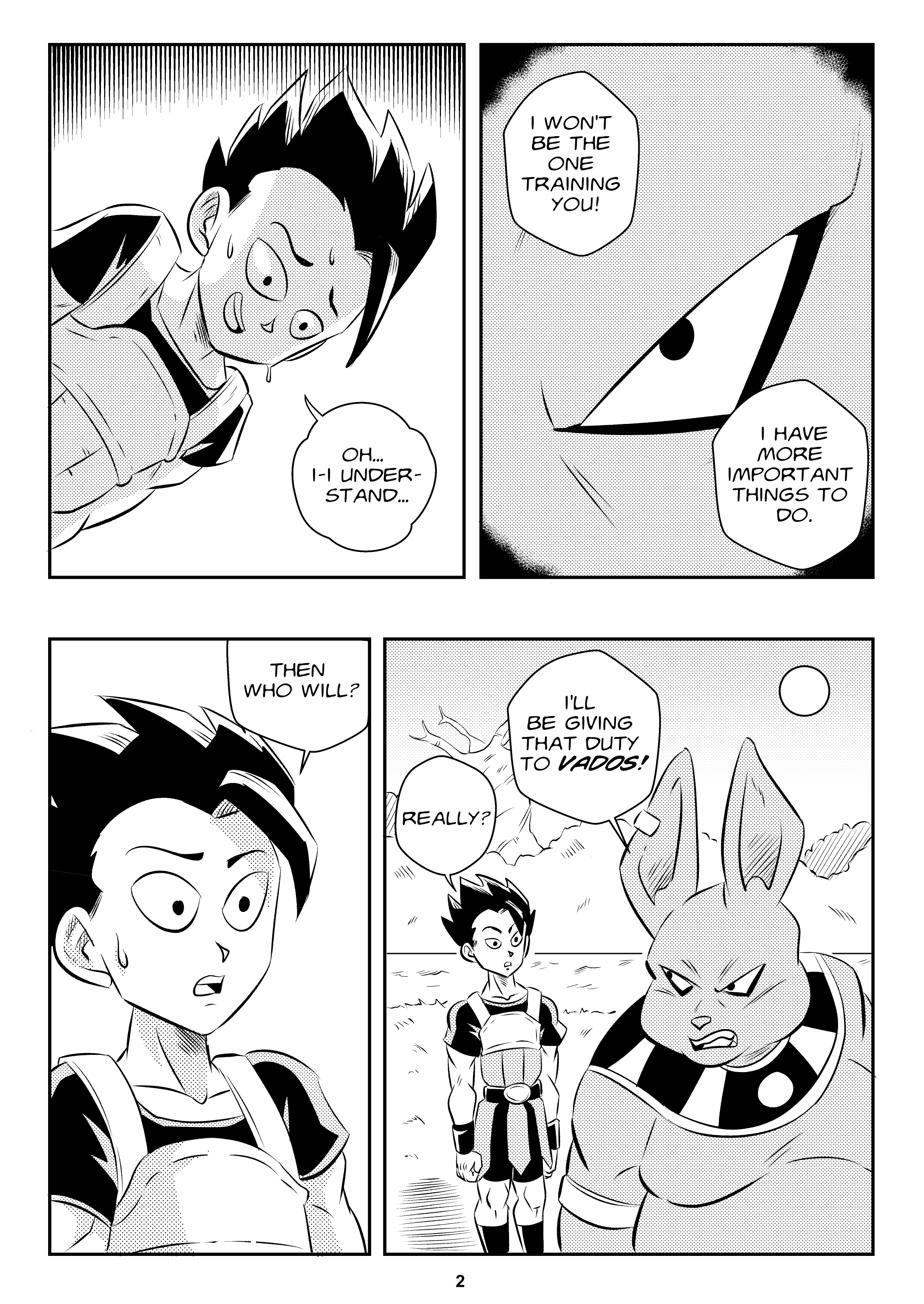 Heavenly Training (Dragon Ball Super) [FunsexyDB] Chapter 1 - Page 3