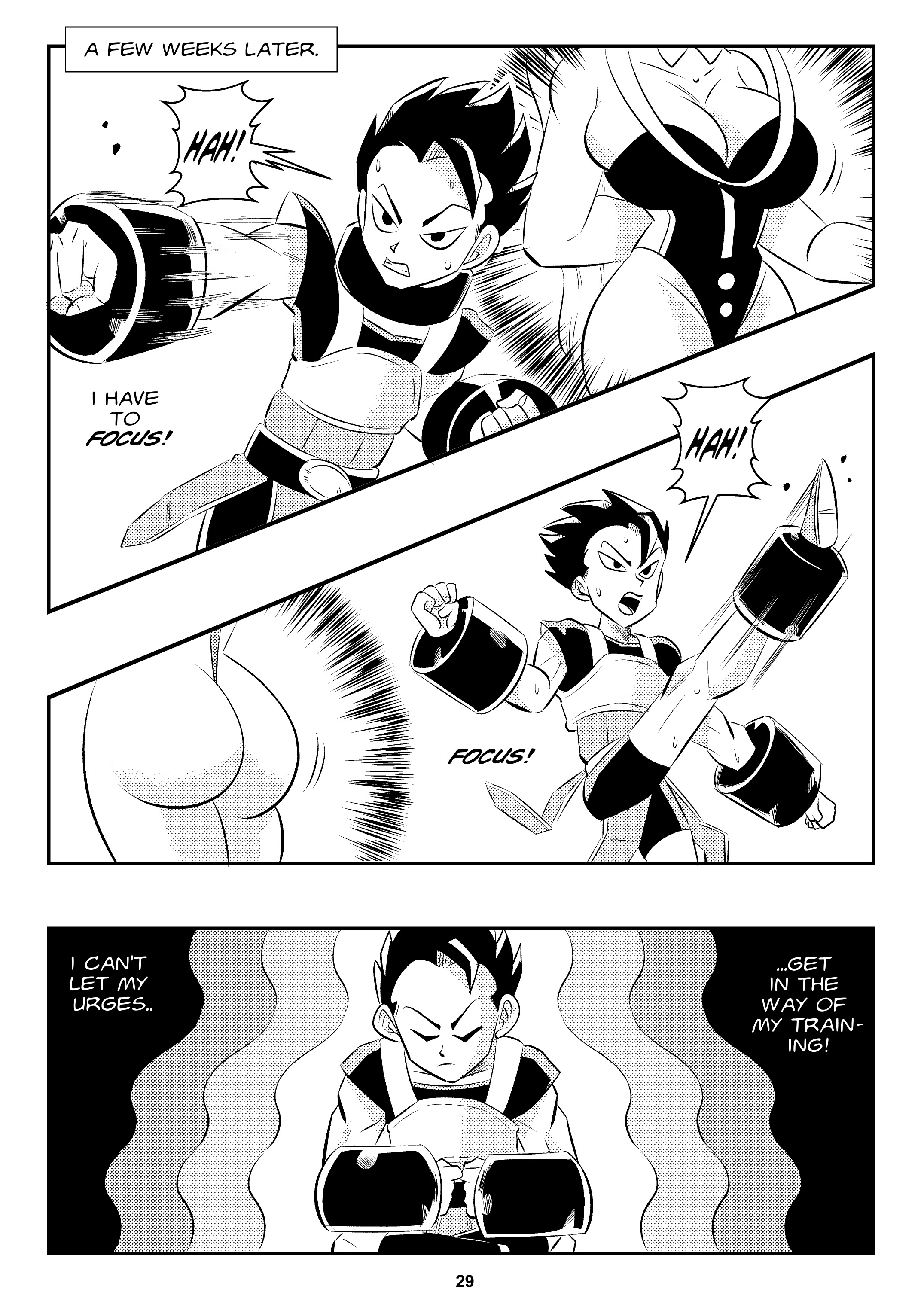 Heavenly Training (Dragon Ball Super) [FunsexyDB] Chapter 1 - Page 30