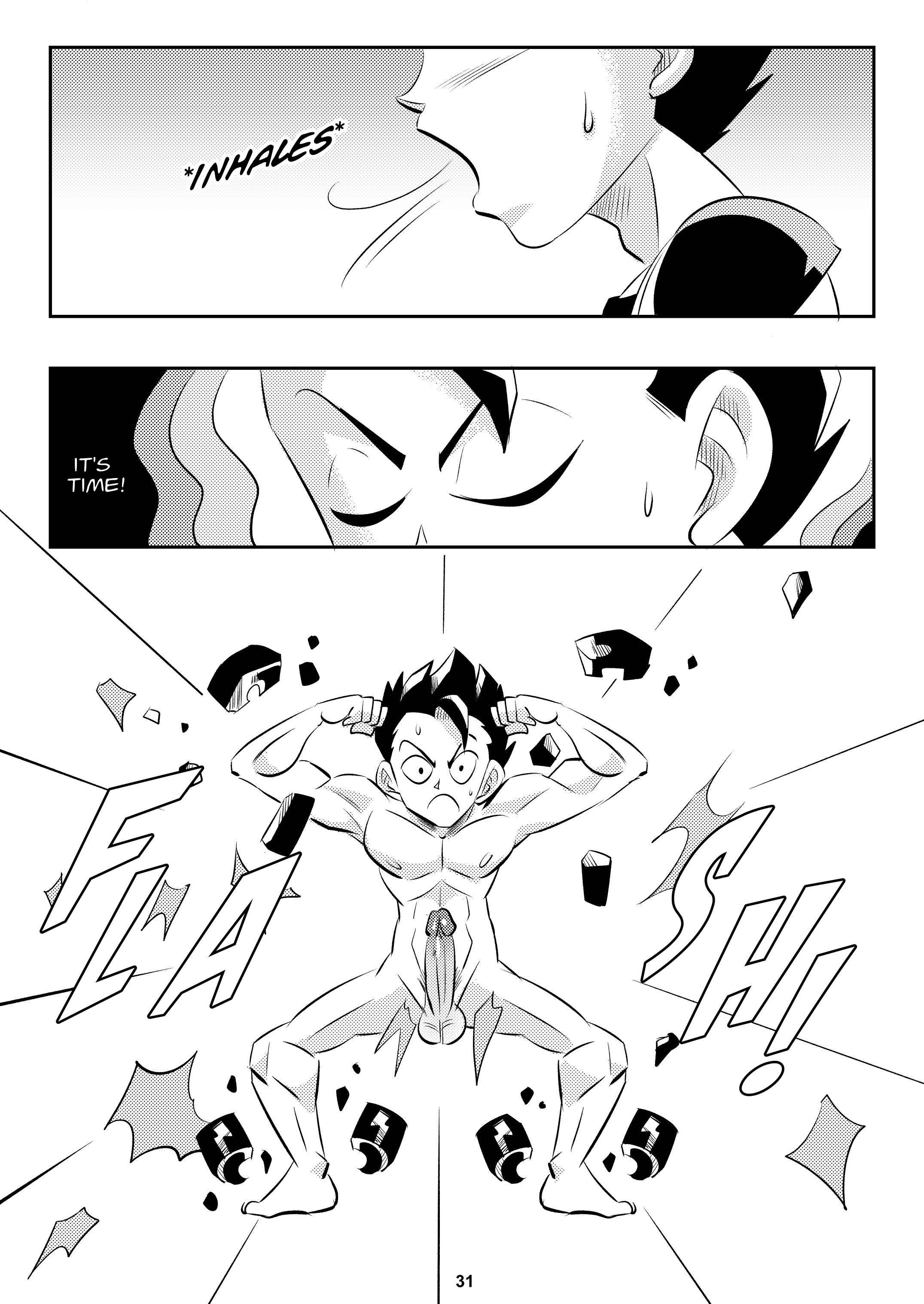 Heavenly Training (Dragon Ball Super) [FunsexyDB] Chapter 1 - Page 32