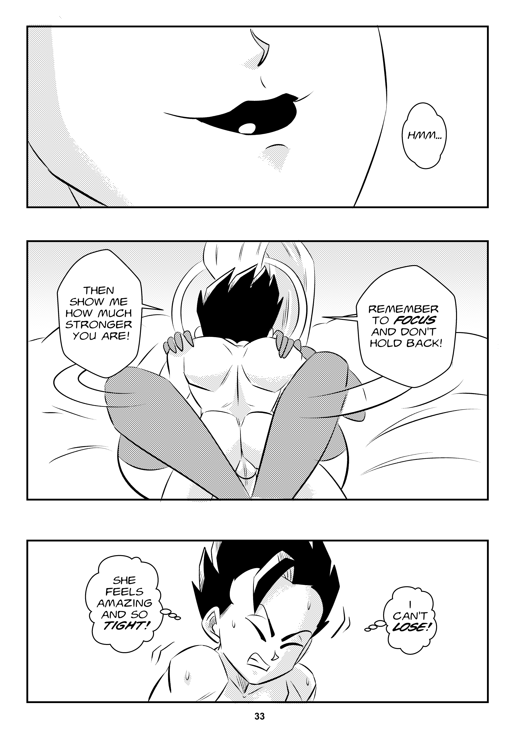 Heavenly Training (Dragon Ball Super) [FunsexyDB] Chapter 1 - Page 34