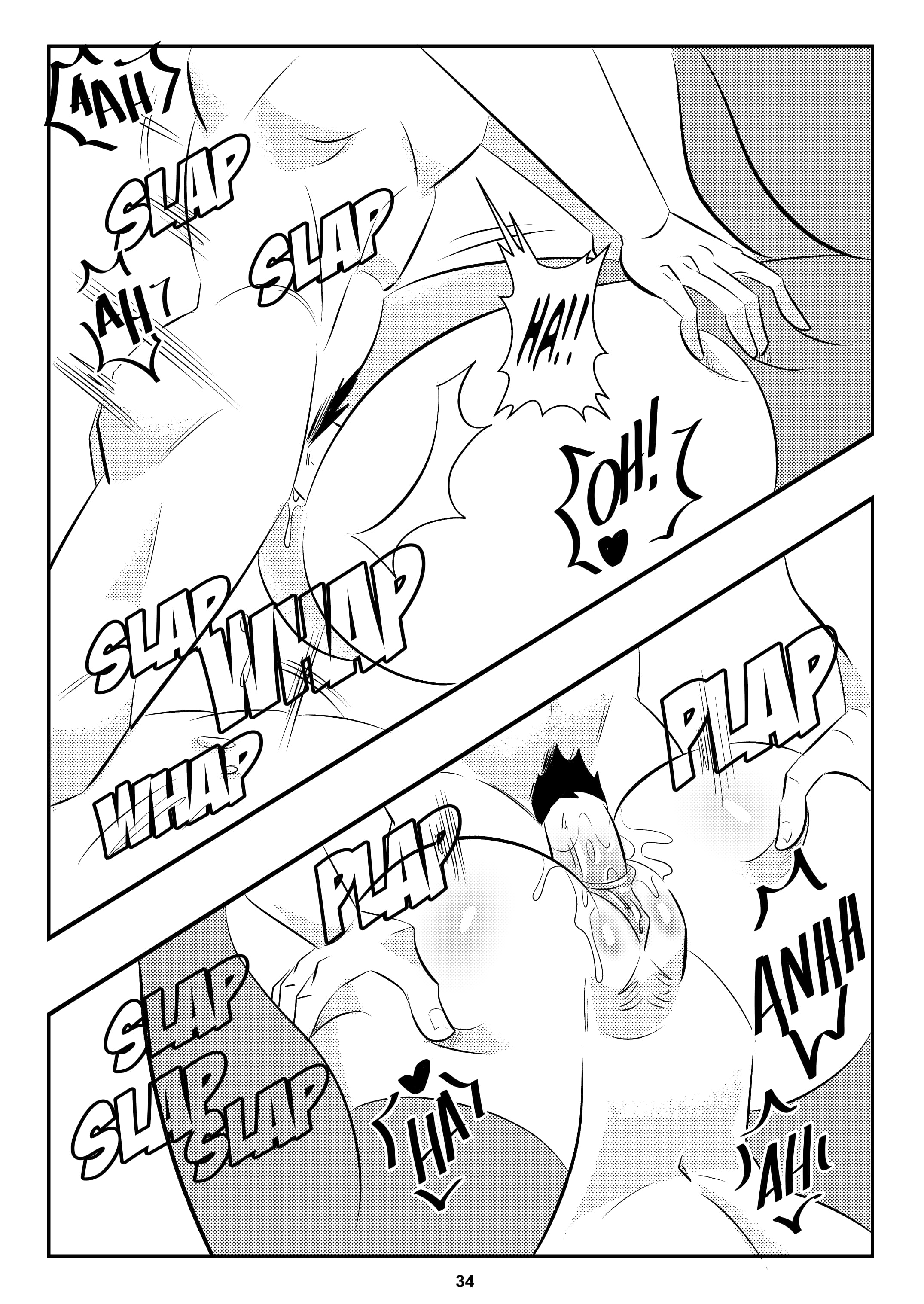 Heavenly Training (Dragon Ball Super) [FunsexyDB] Chapter 1 - Page 35