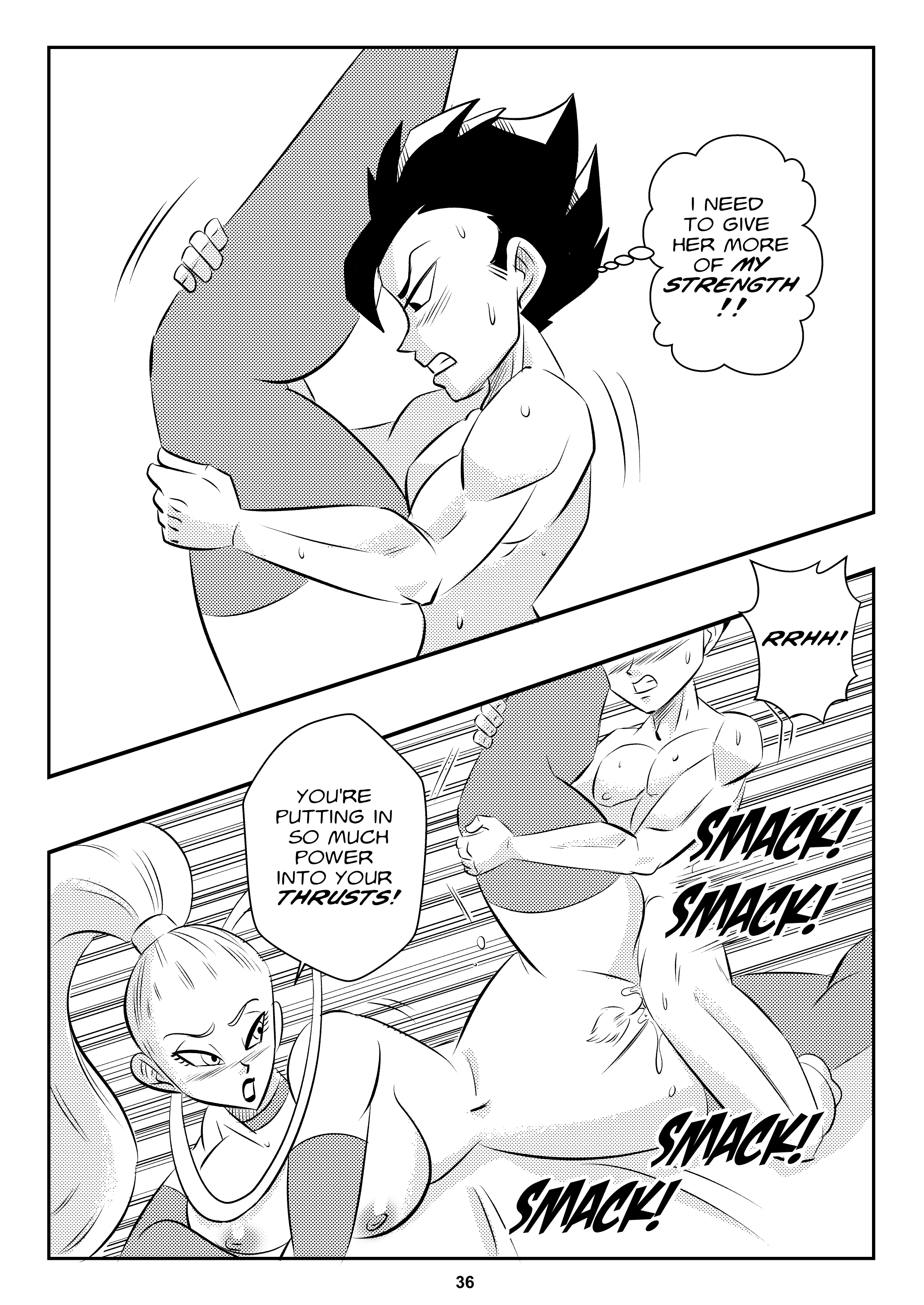 Heavenly Training (Dragon Ball Super) [FunsexyDB] Chapter 1 - Page 37
