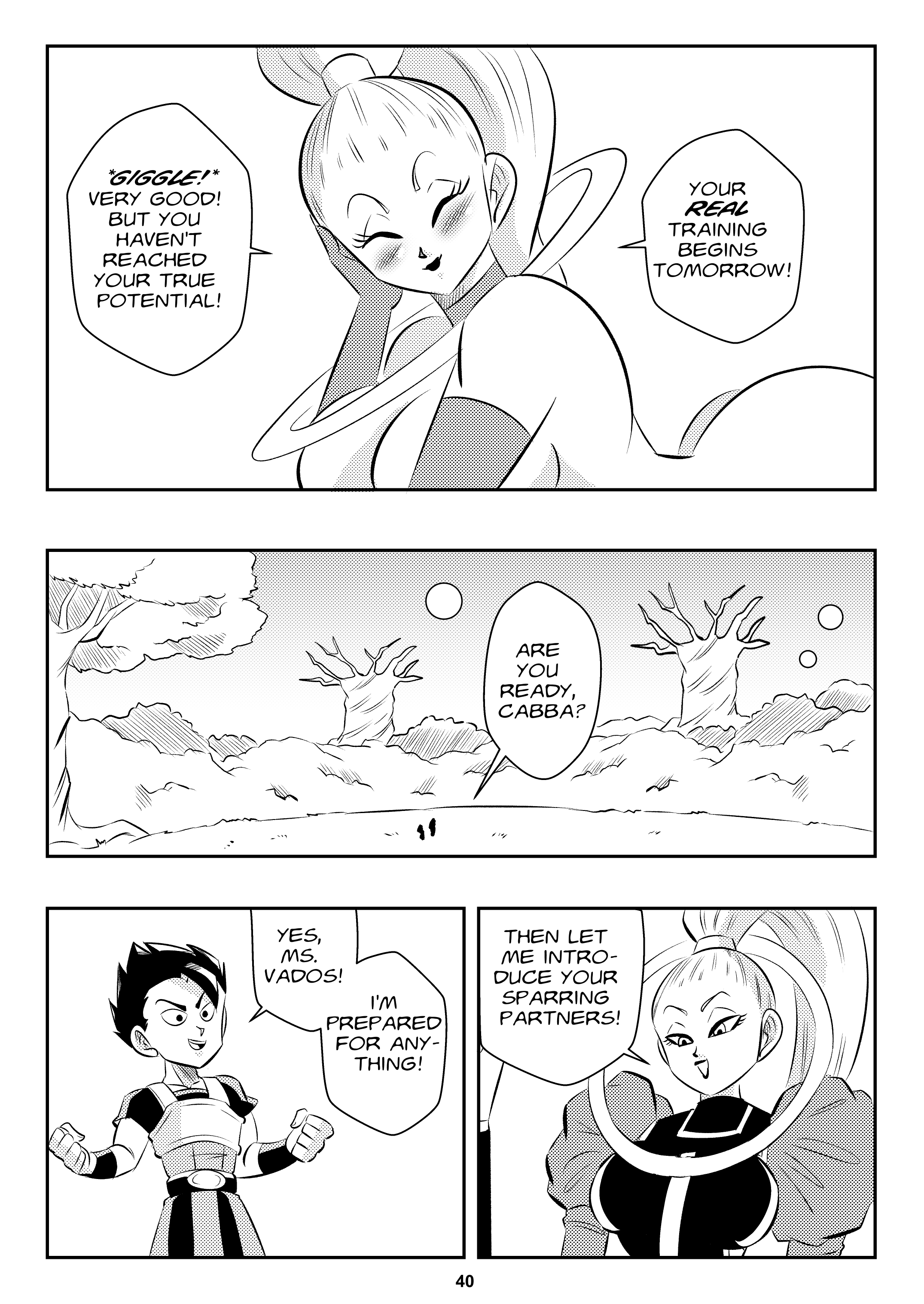 Heavenly Training (Dragon Ball Super) [FunsexyDB] Chapter 1 - Page 41
