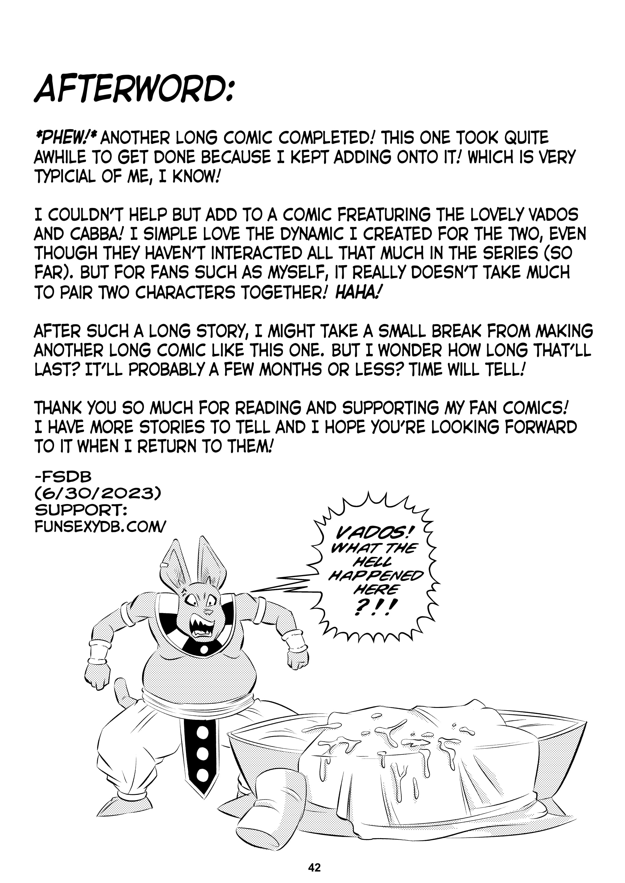 Heavenly Training (Dragon Ball Super) [FunsexyDB] Chapter 1 - Page 43