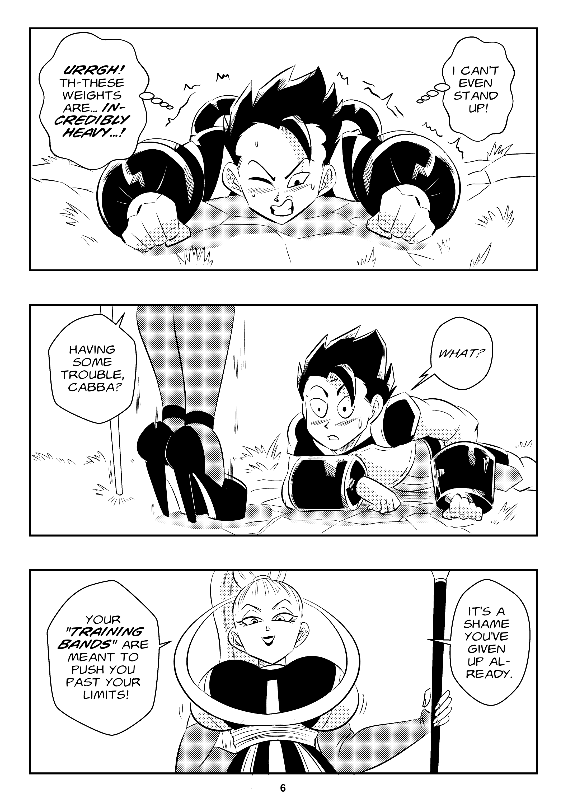 Heavenly Training (Dragon Ball Super) [FunsexyDB] Chapter 1 - Page 7