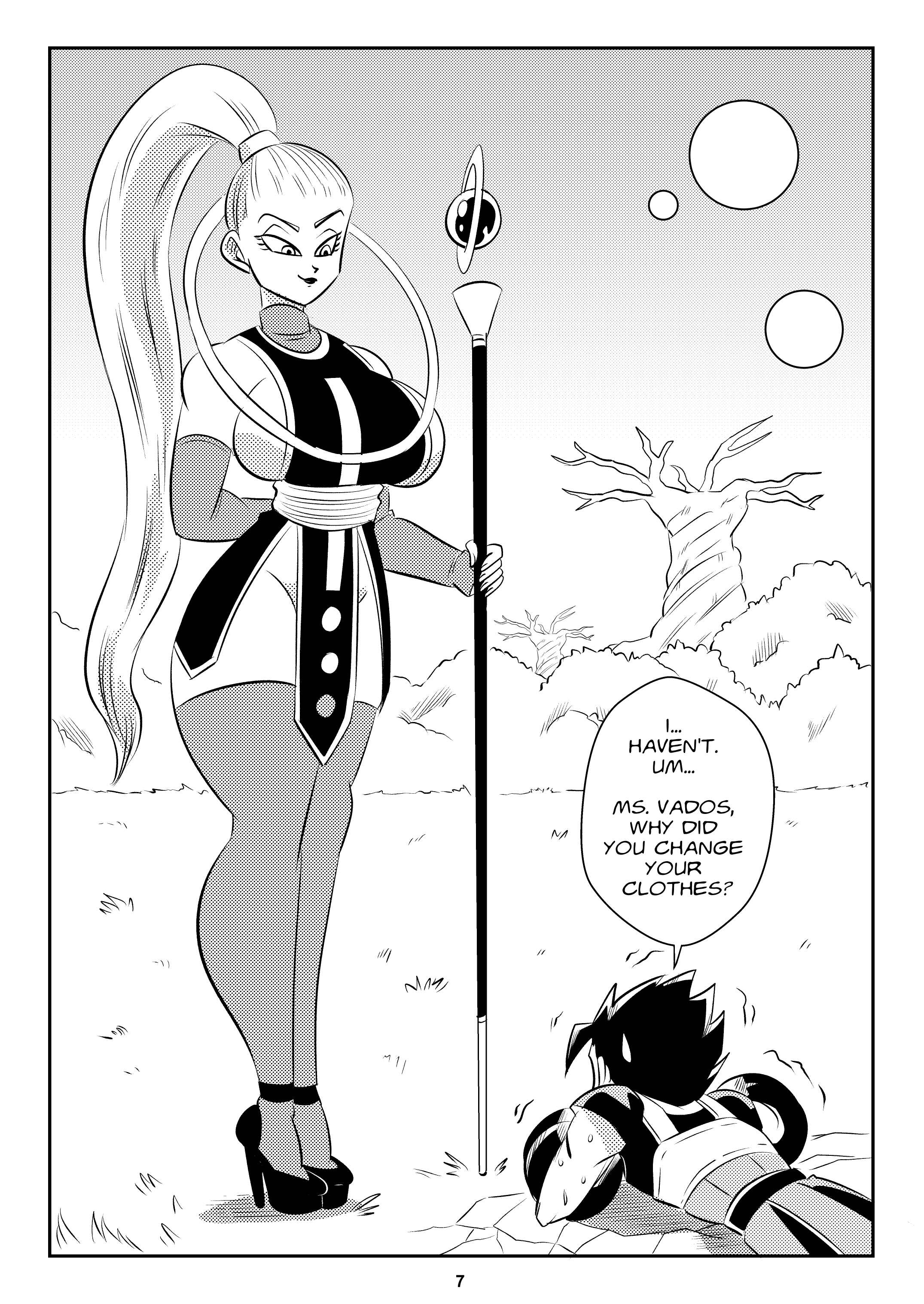 Heavenly Training (Dragon Ball Super) [FunsexyDB] Chapter 1 - Page 8