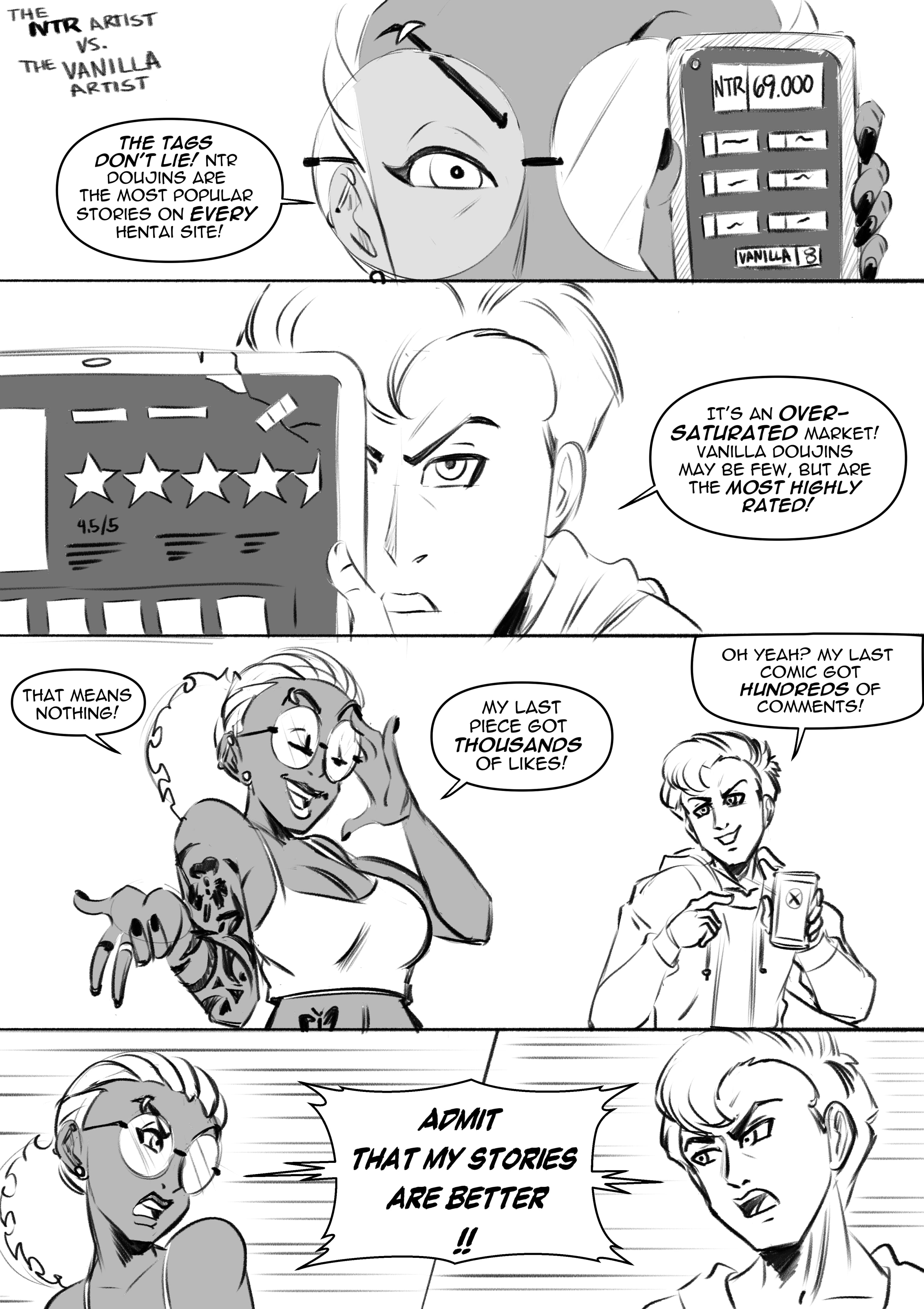 NTR Artist vs Vanilla Artist [Glassfish] NTR Artist vs Vanilla Artist - Page 4