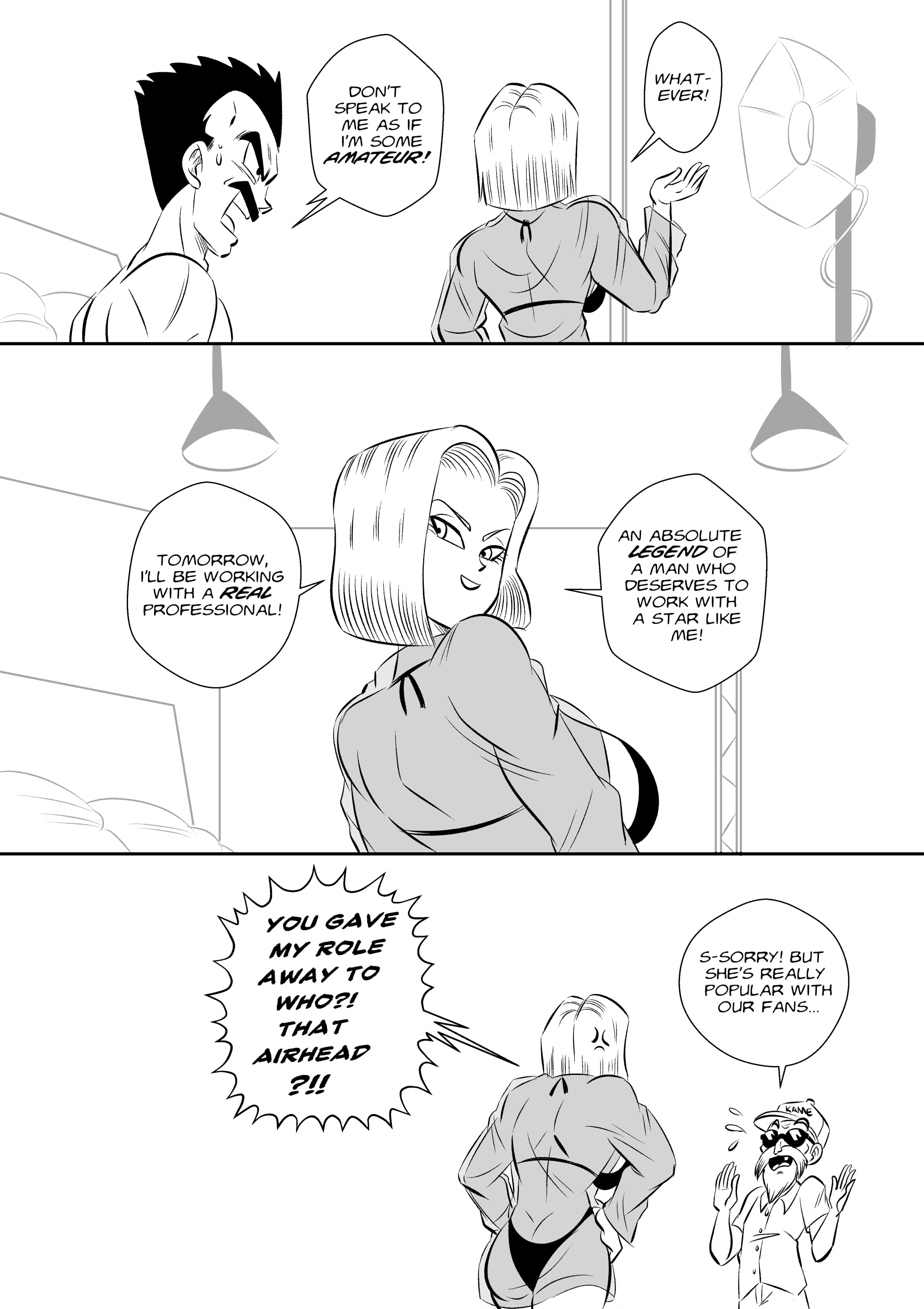 On Set (Dragon Ball Z) [FunsexyDB] Chapter 1 - Page 11