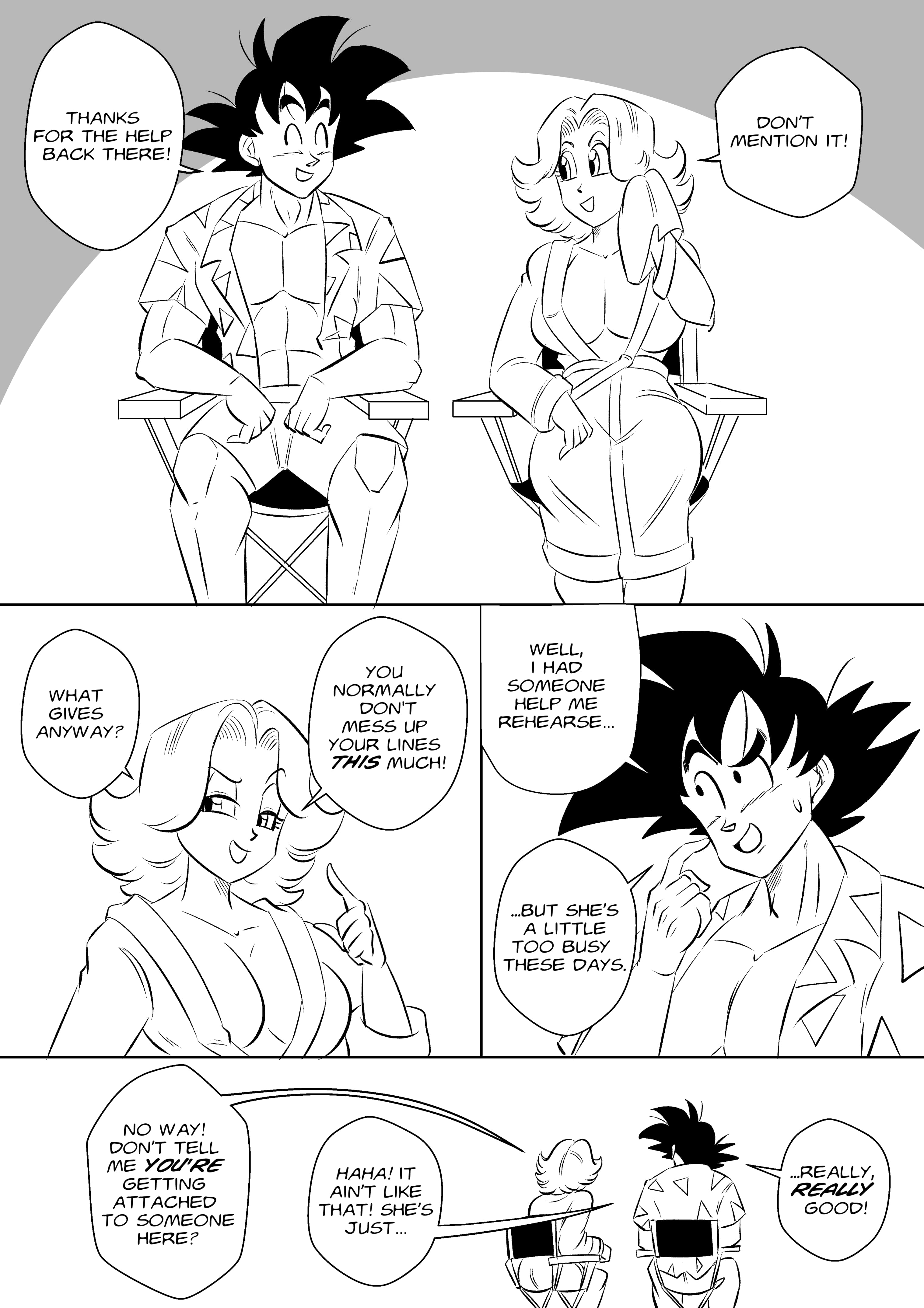 On Set (Dragon Ball Z) [FunsexyDB] Chapter 1 - Page 16