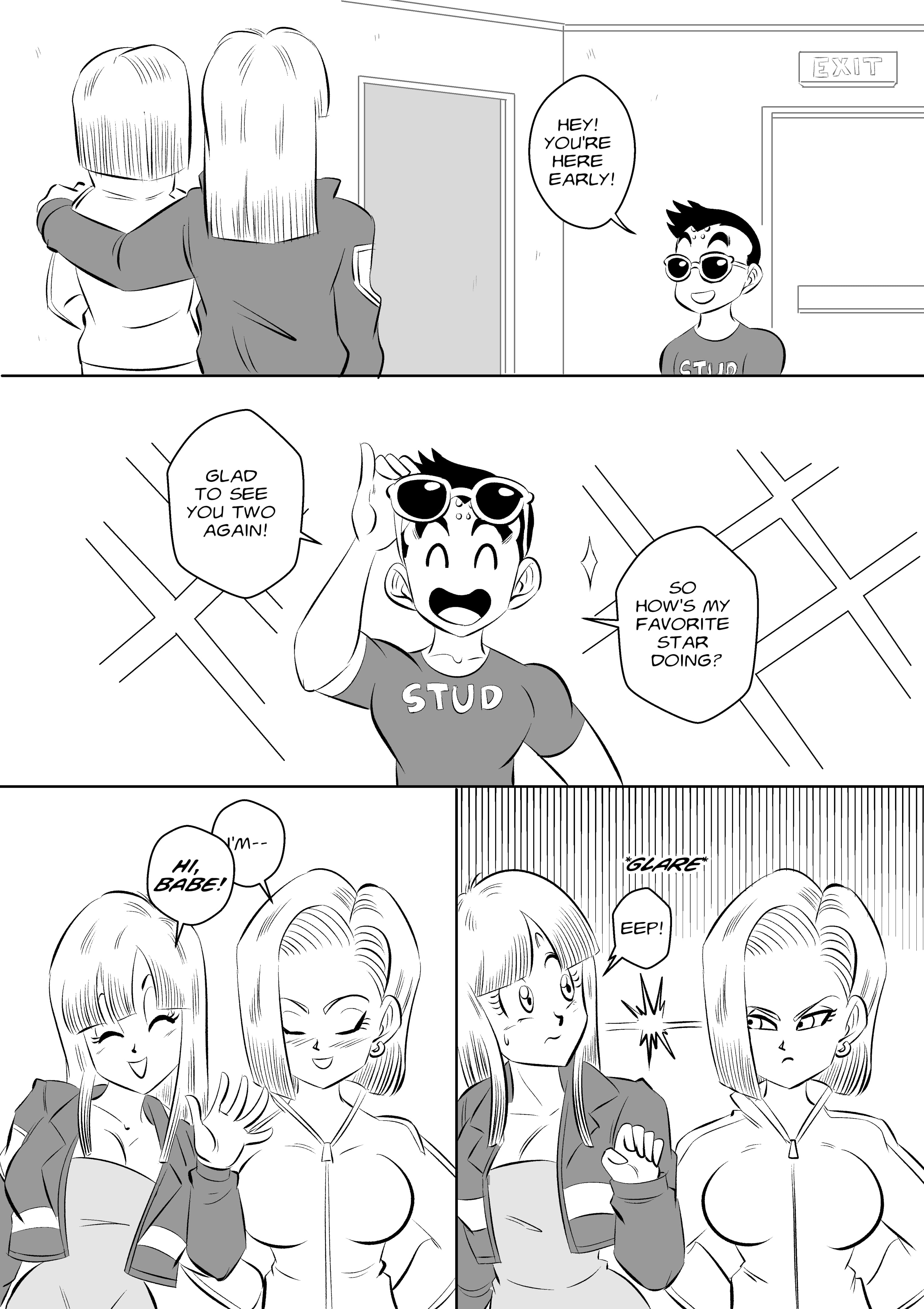 On Set (Dragon Ball Z) [FunsexyDB] Chapter 1 - Page 22