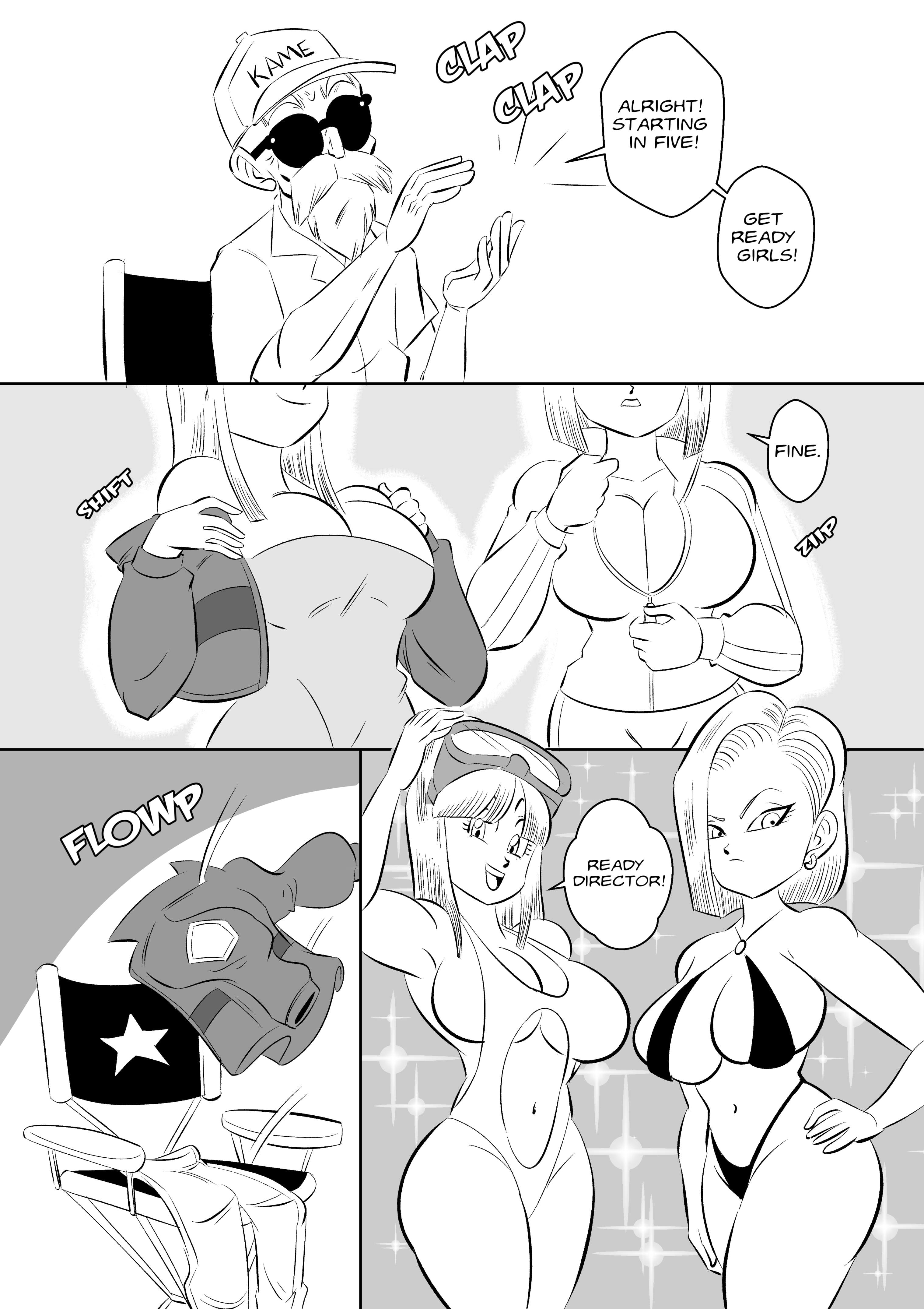 On Set (Dragon Ball Z) [FunsexyDB] Chapter 1 - Page 23