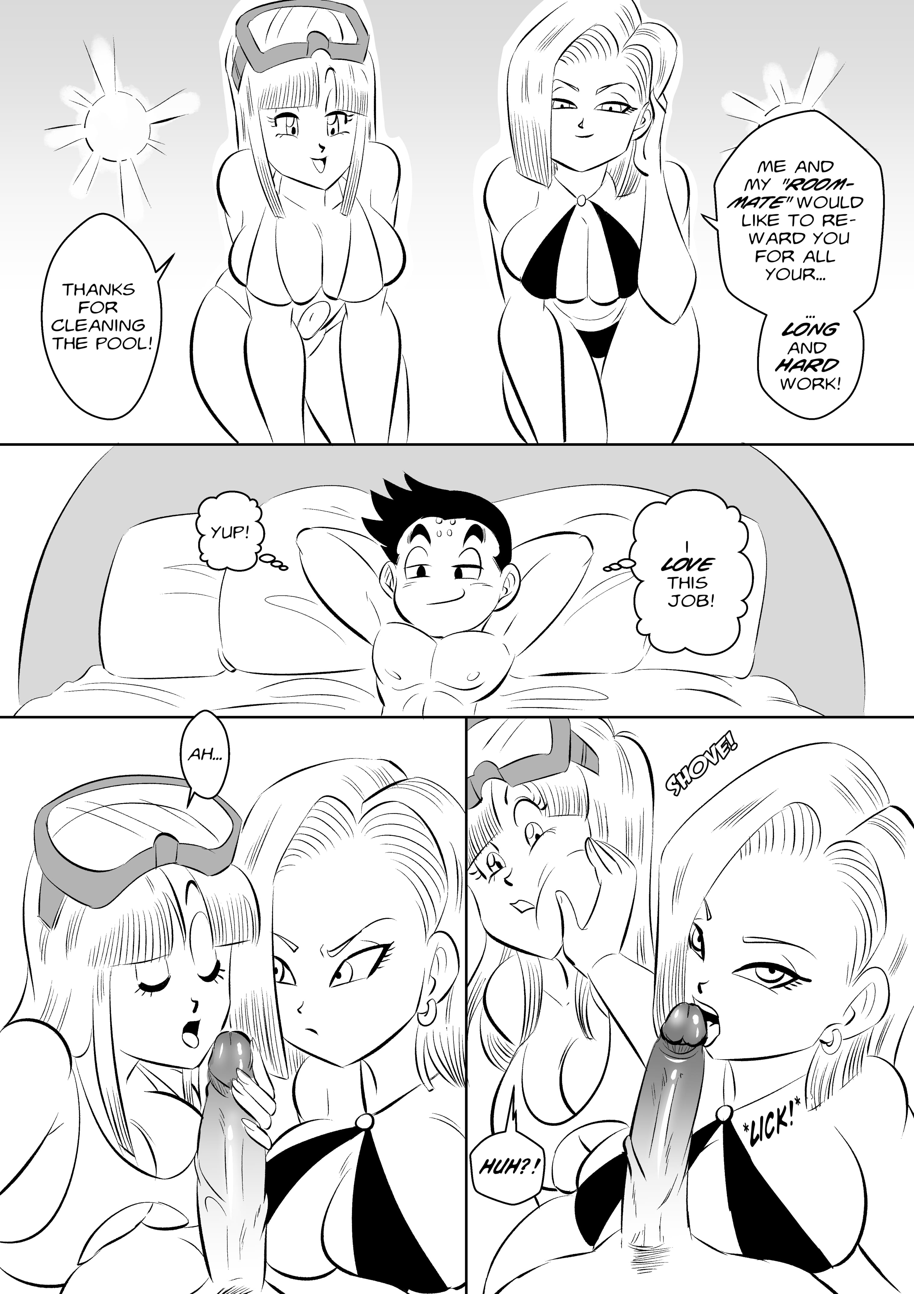 On Set (Dragon Ball Z) [FunsexyDB] Chapter 1 - Page 24