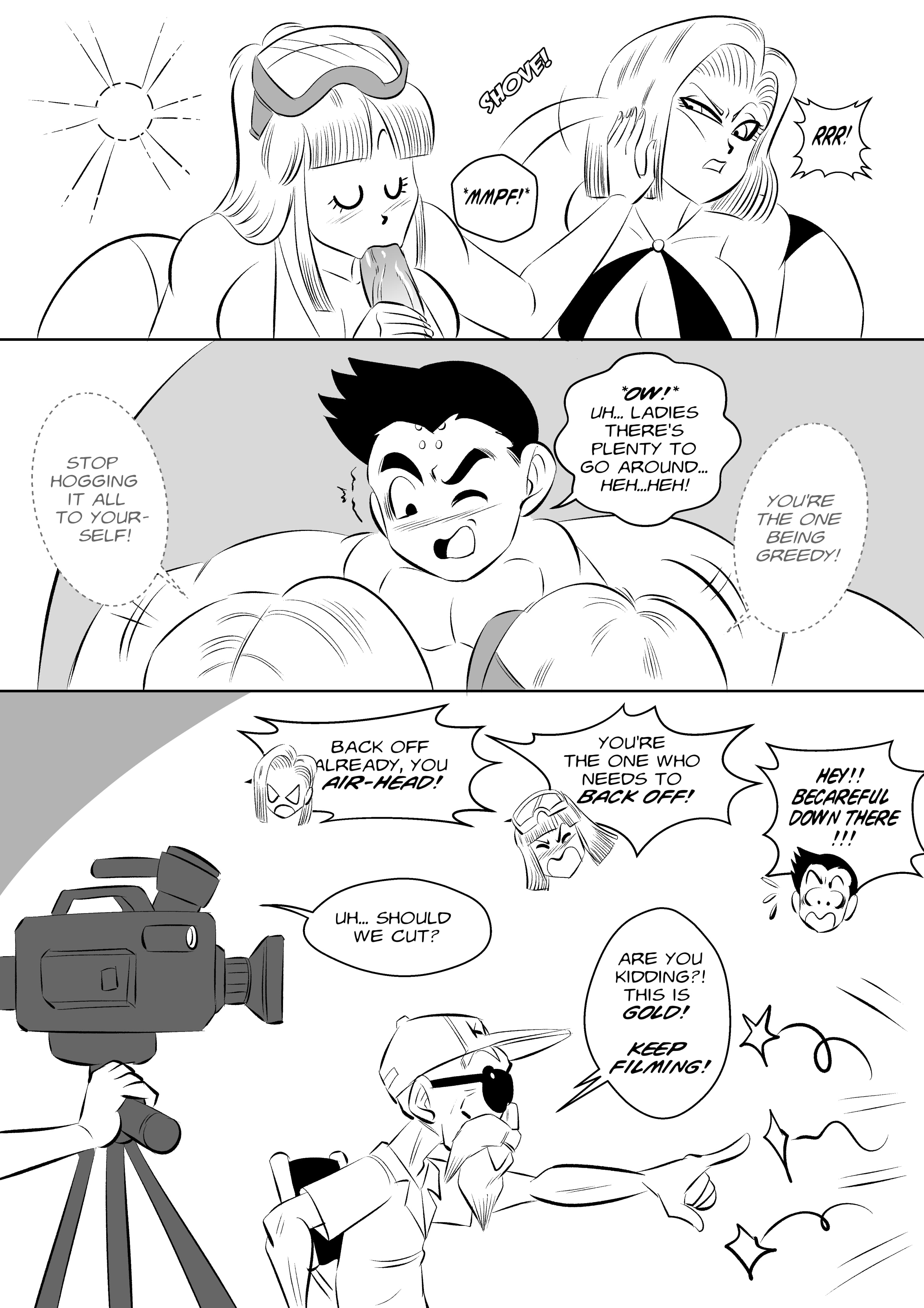 On Set (Dragon Ball Z) [FunsexyDB] Chapter 1 - Page 25