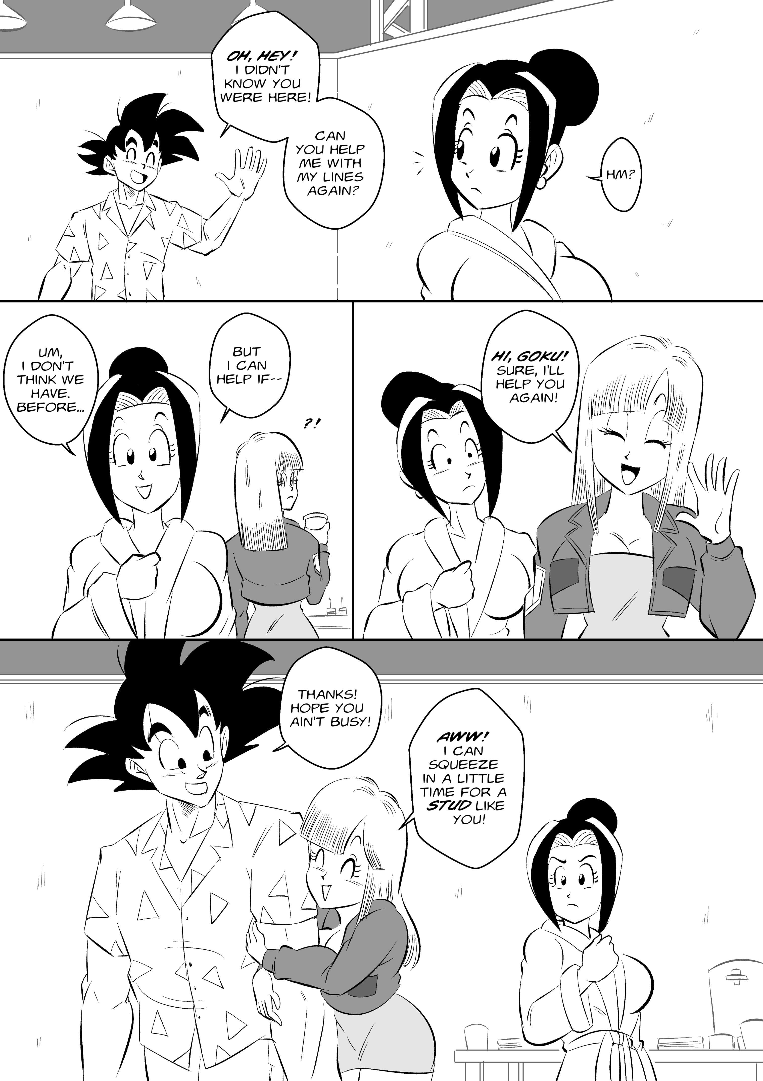 On Set (Dragon Ball Z) [FunsexyDB] Chapter 1 - Page 26