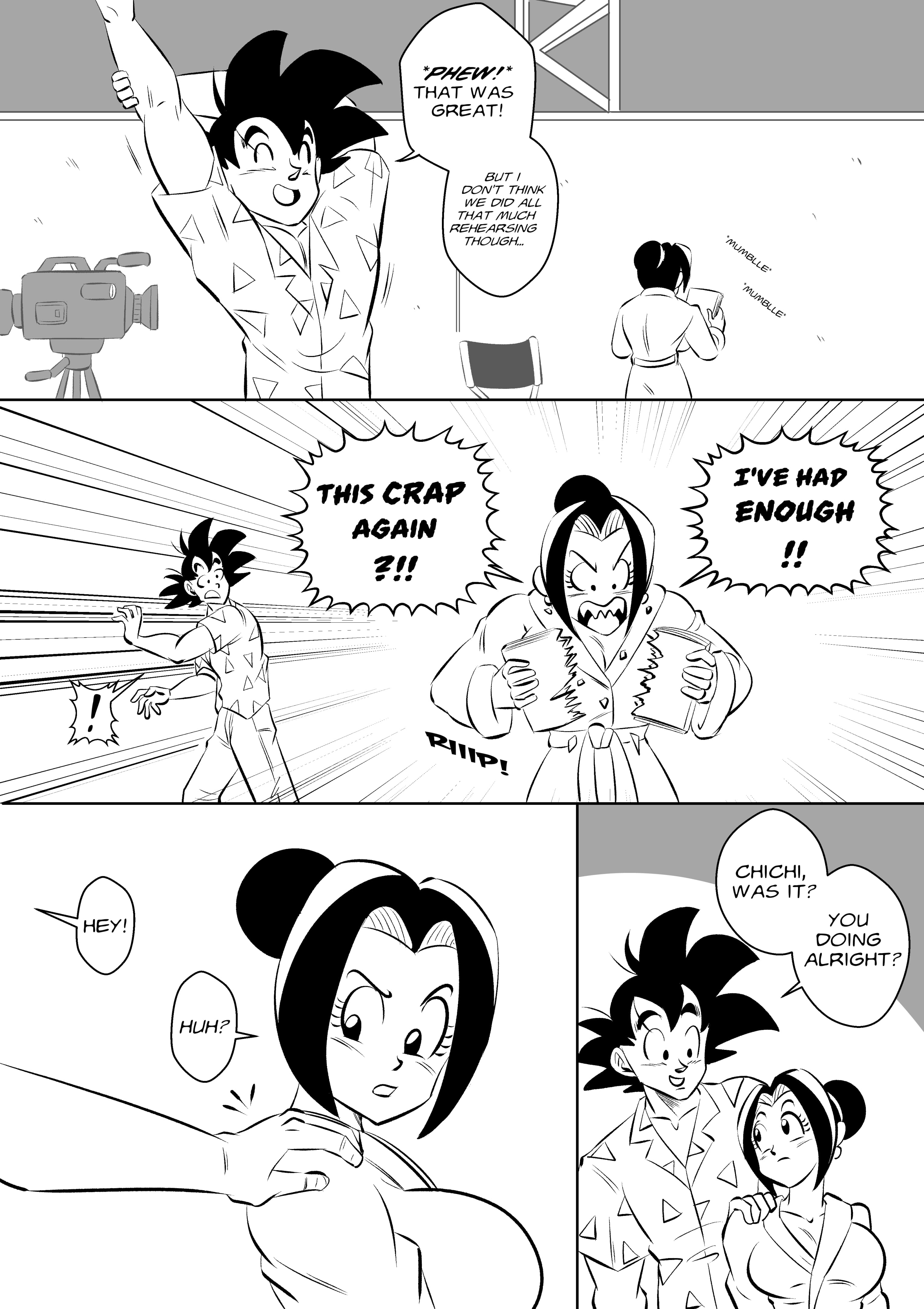 On Set (Dragon Ball Z) [FunsexyDB] Chapter 1 - Page 33