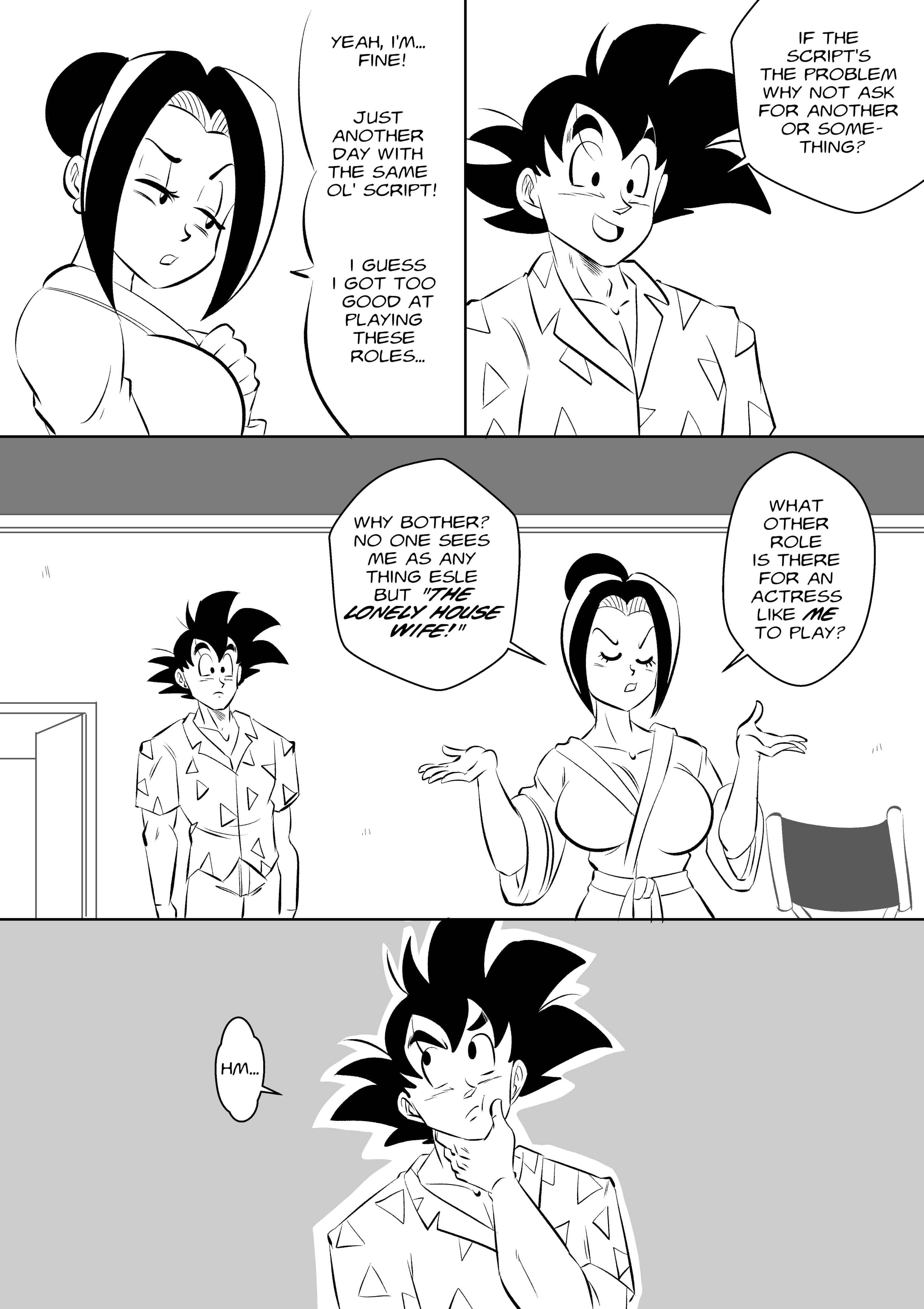 On Set (Dragon Ball Z) [FunsexyDB] Chapter 1 - Page 34