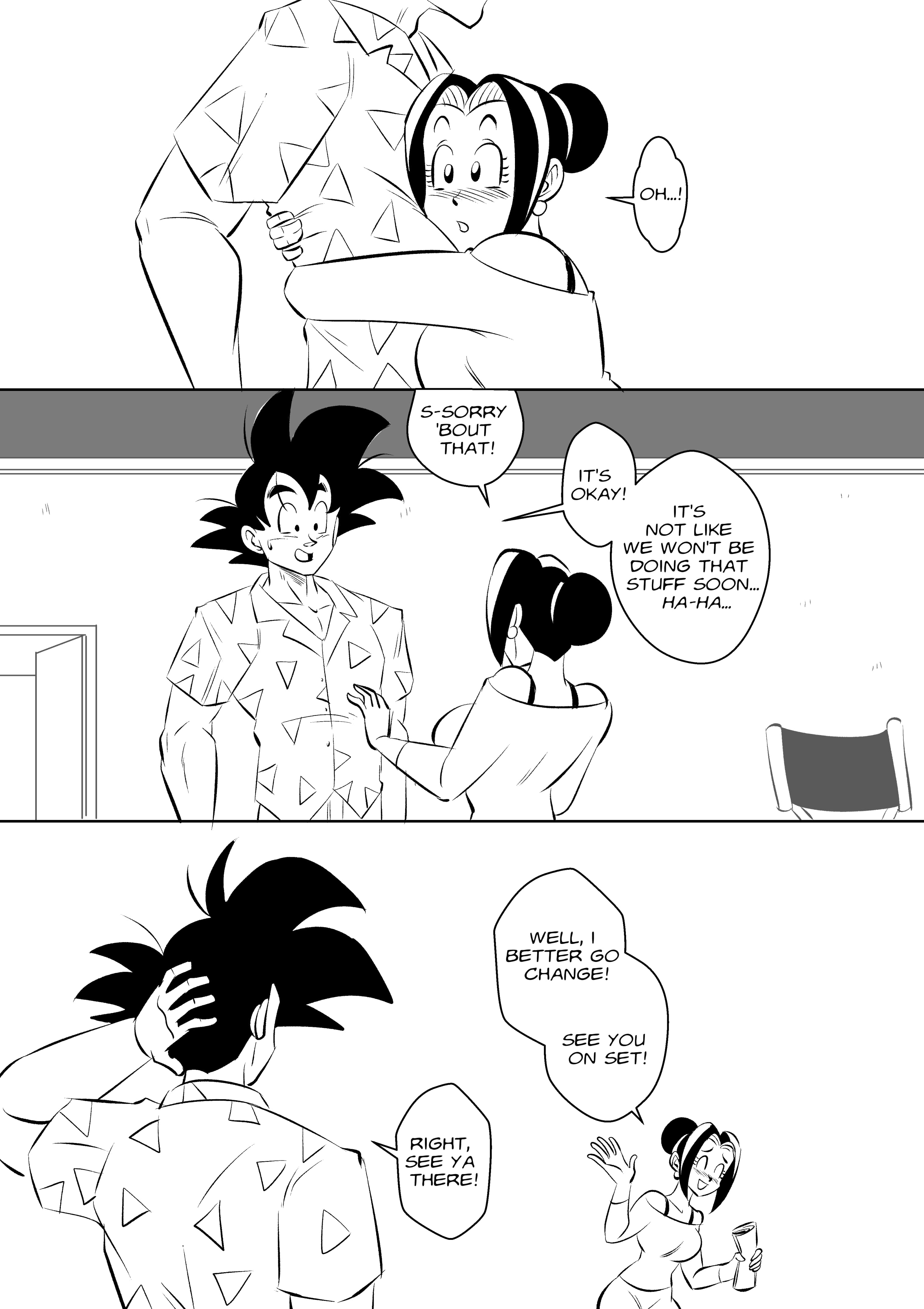 On Set (Dragon Ball Z) [FunsexyDB] Chapter 1 - Page 36