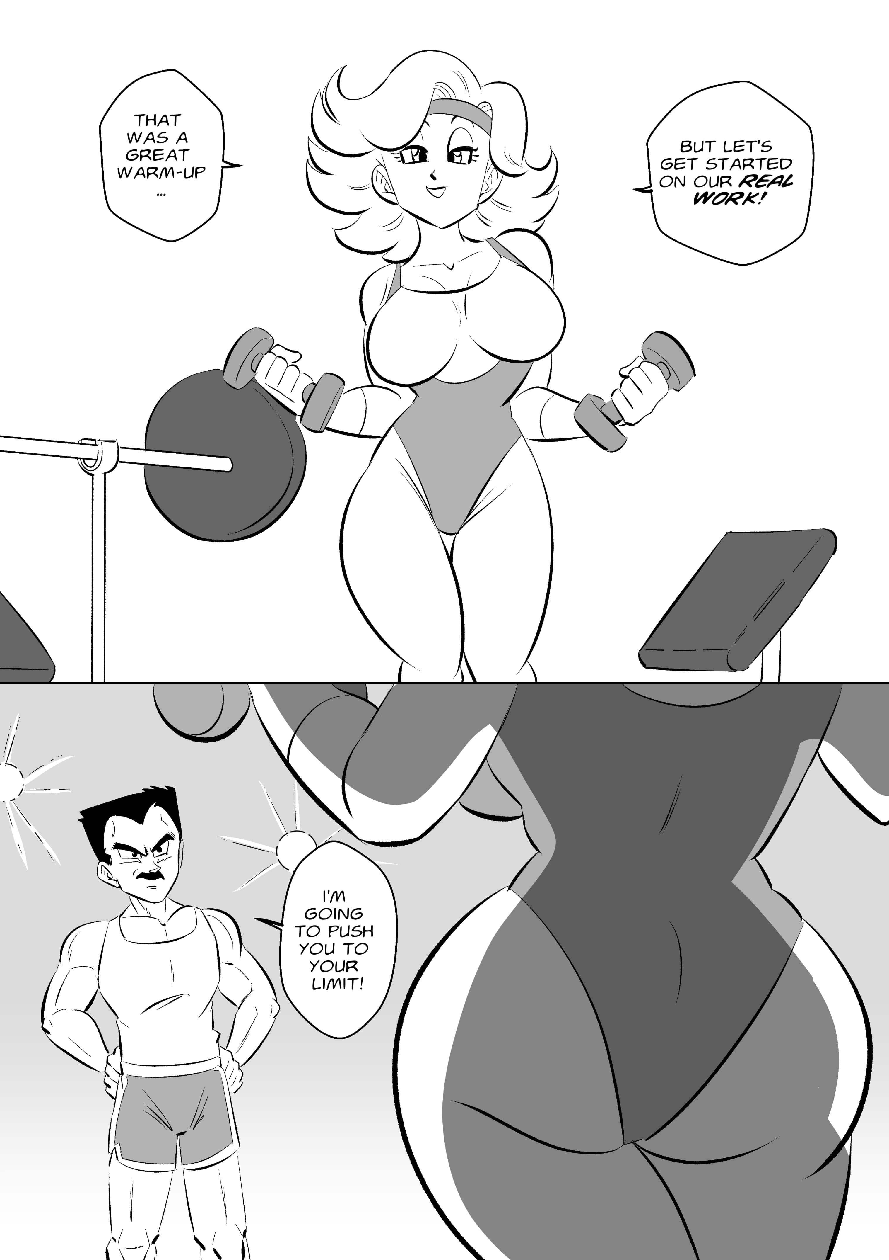 On Set (Dragon Ball Z) [FunsexyDB] Chapter 1 - Page 37