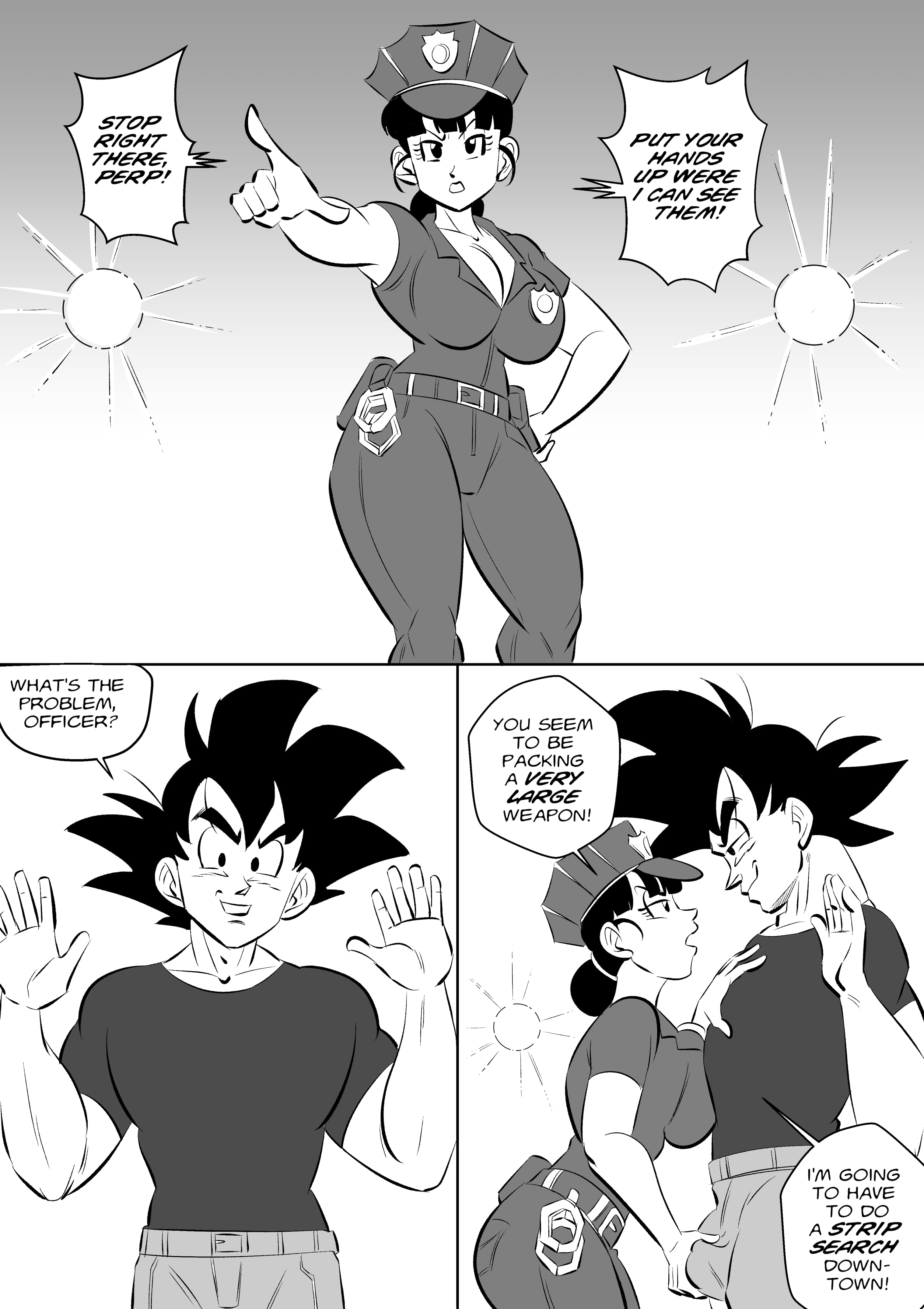 On Set (Dragon Ball Z) [FunsexyDB] Chapter 1 - Page 41