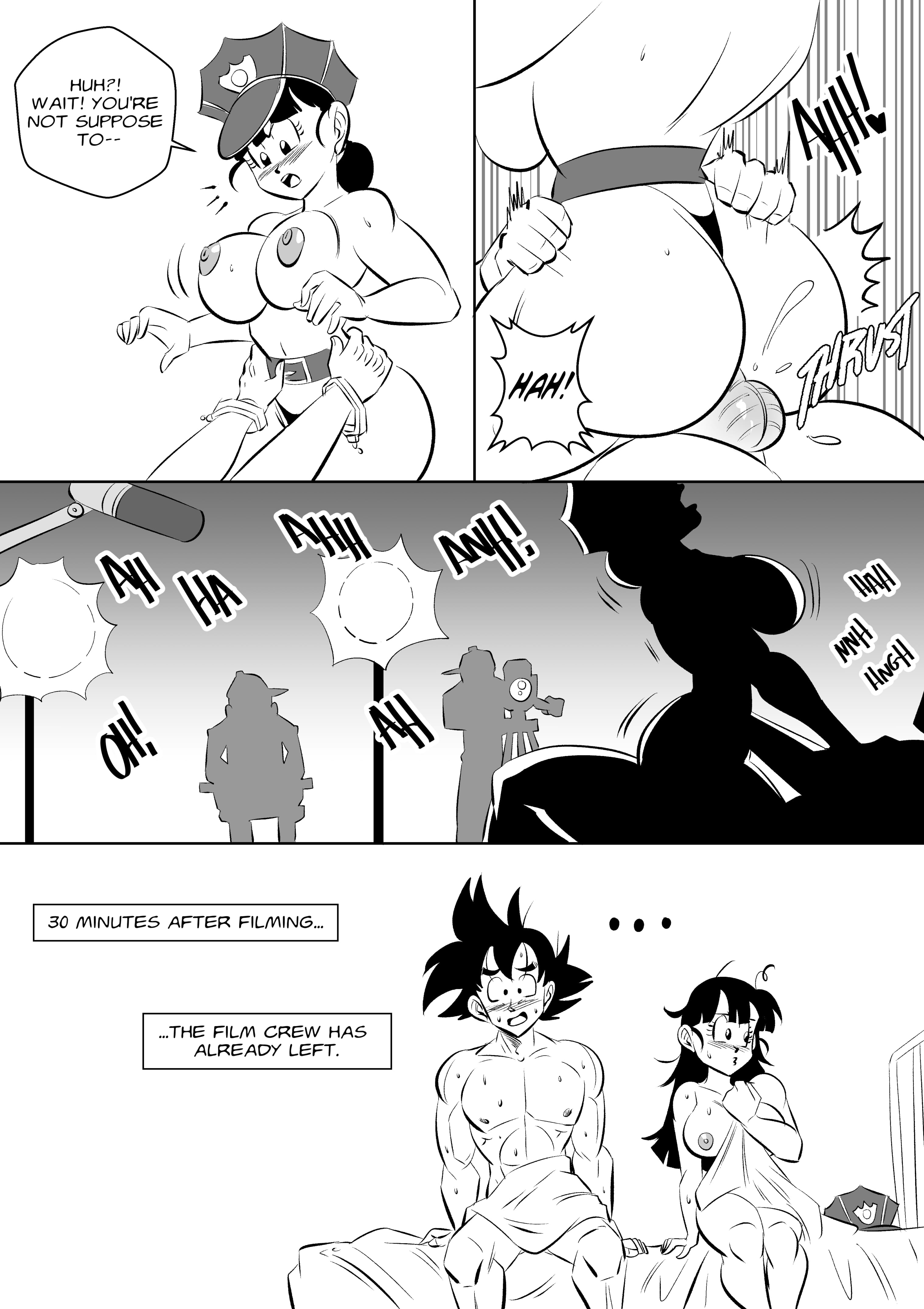 On Set (Dragon Ball Z) [FunsexyDB] Chapter 1 - Page 44