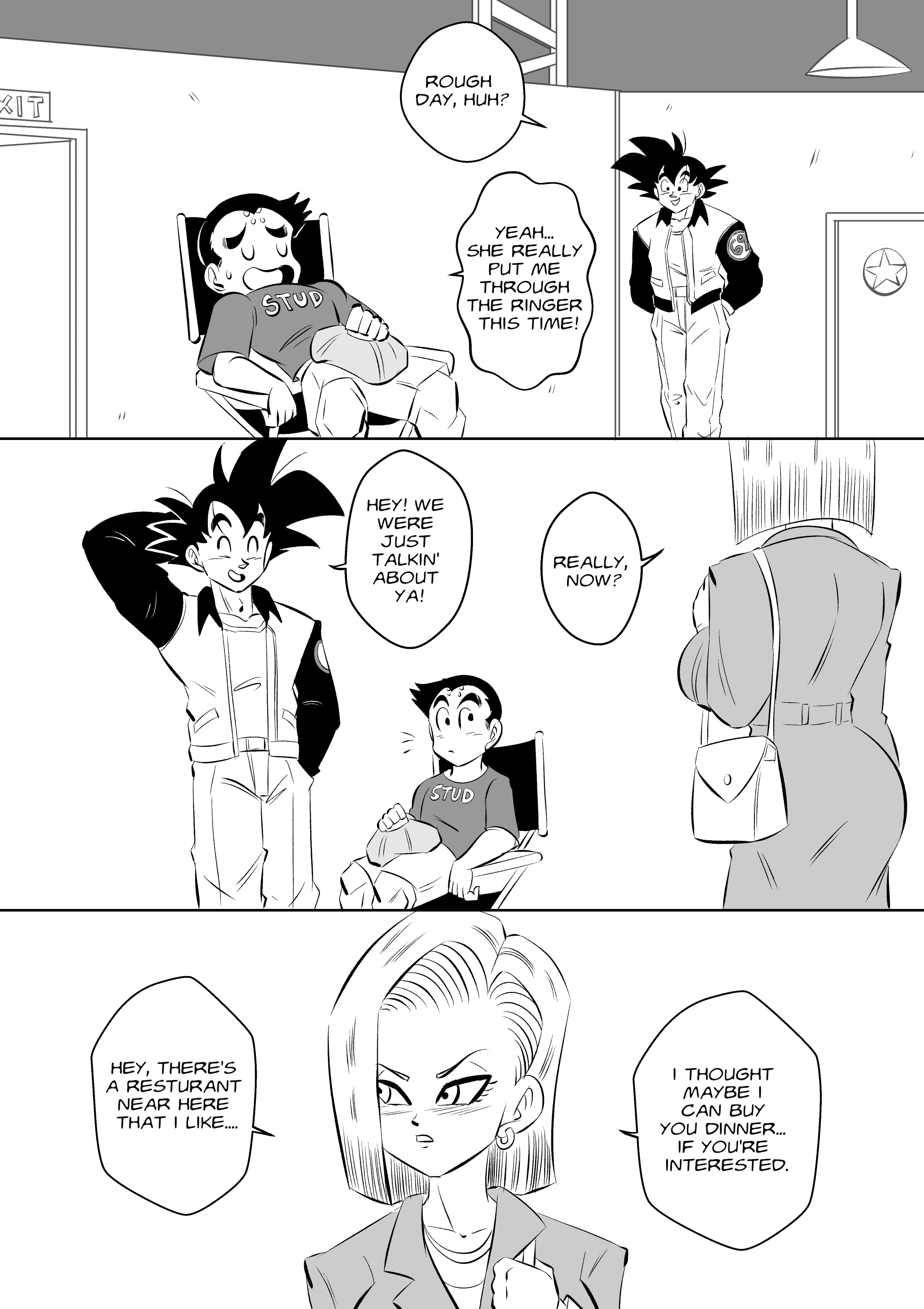 On Set (Dragon Ball Z) [FunsexyDB] Chapter 1 - Page 45