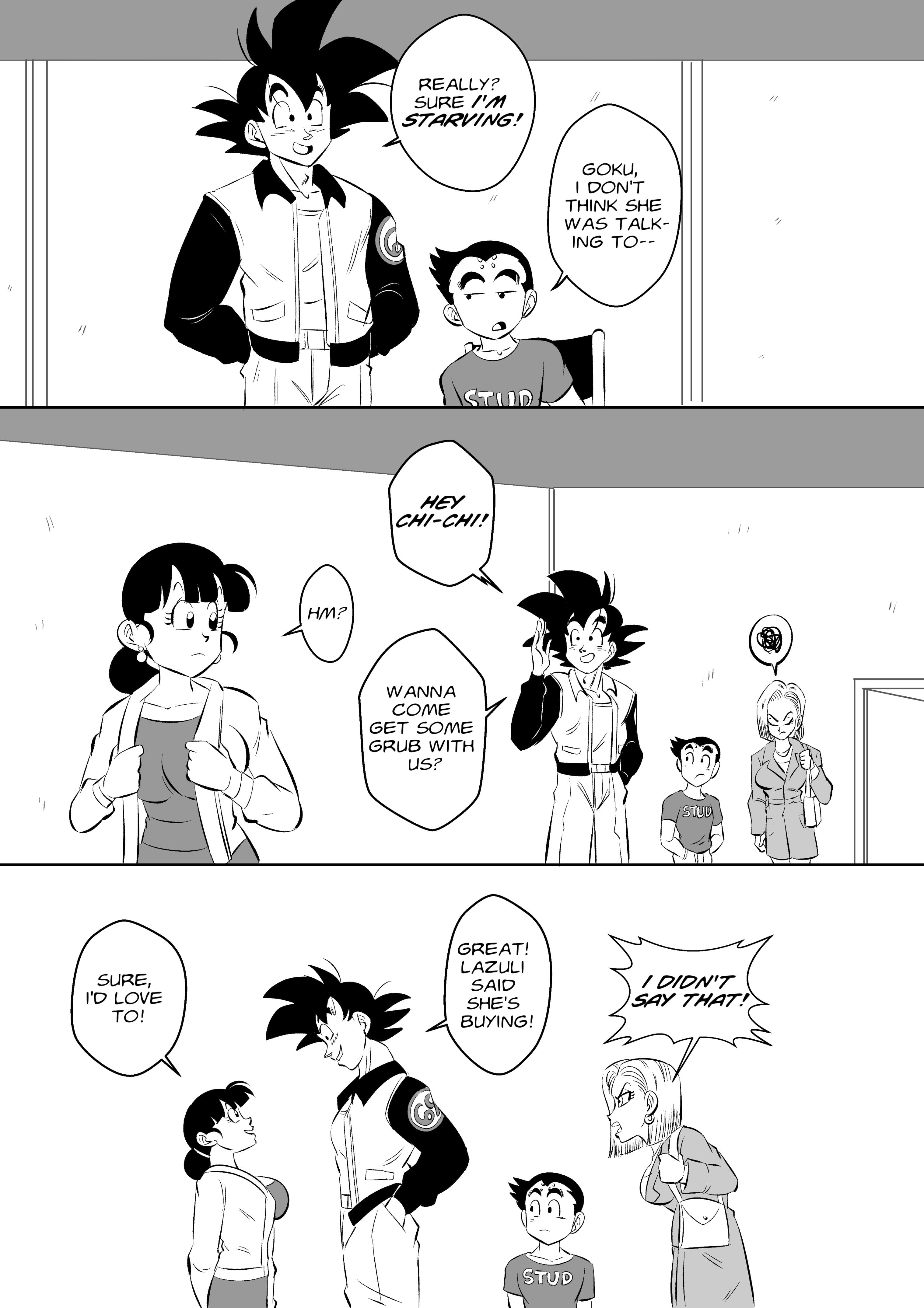 On Set (Dragon Ball Z) [FunsexyDB] Chapter 1 - Page 46