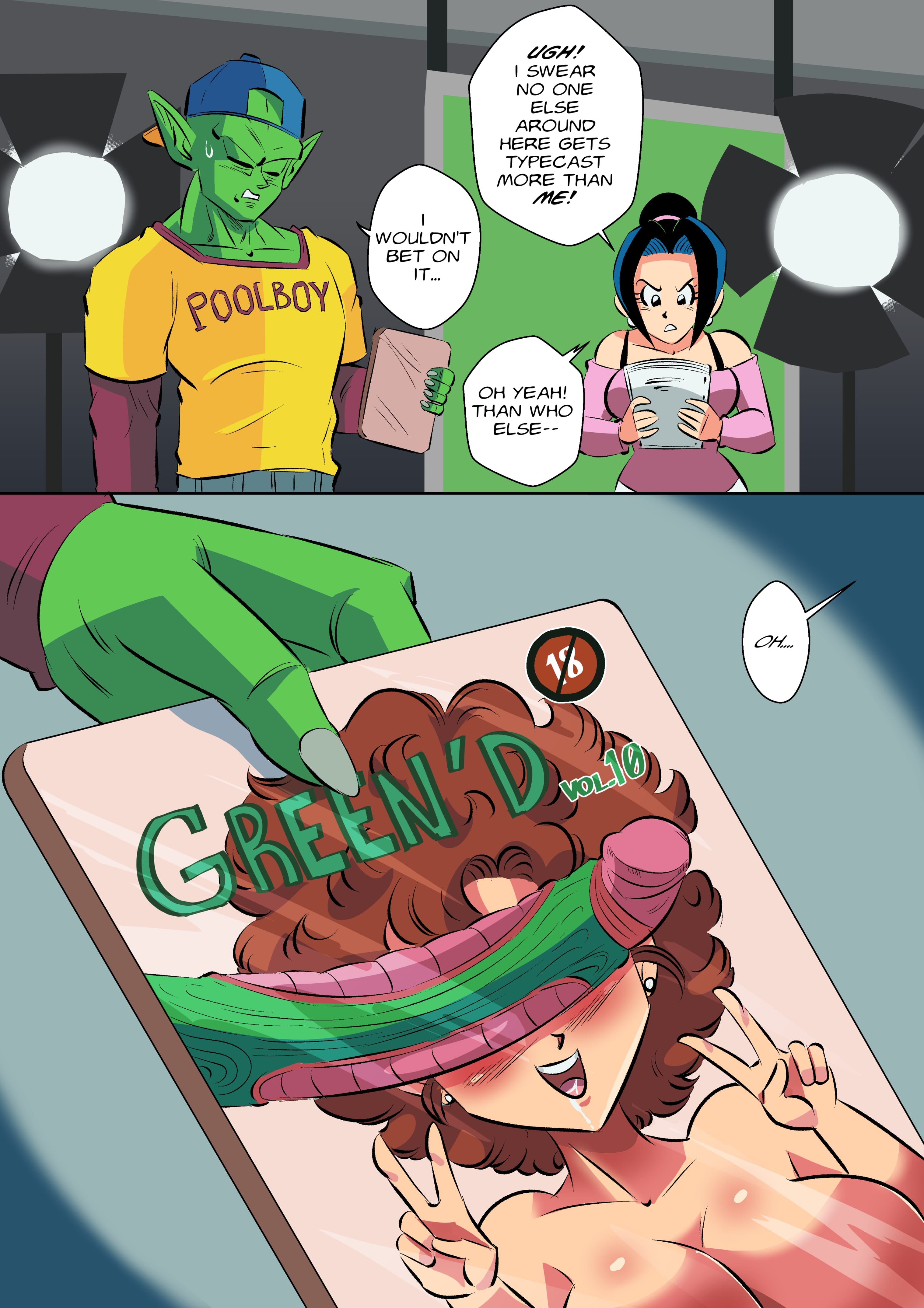 On Set (Dragon Ball Z) [FunsexyDB] Chapter 1 - Page 49