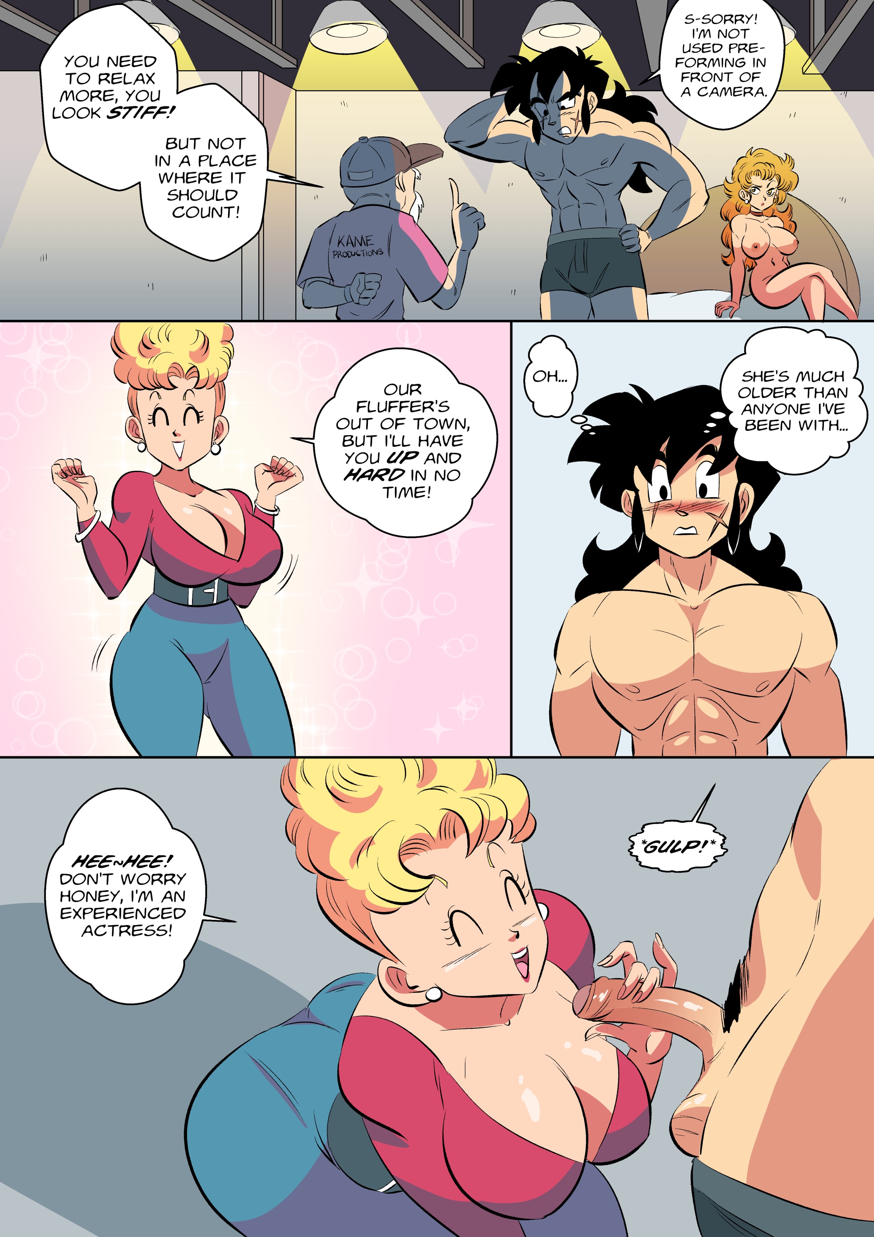 On Set (Dragon Ball Z) [FunsexyDB] Chapter 1 - Page 56