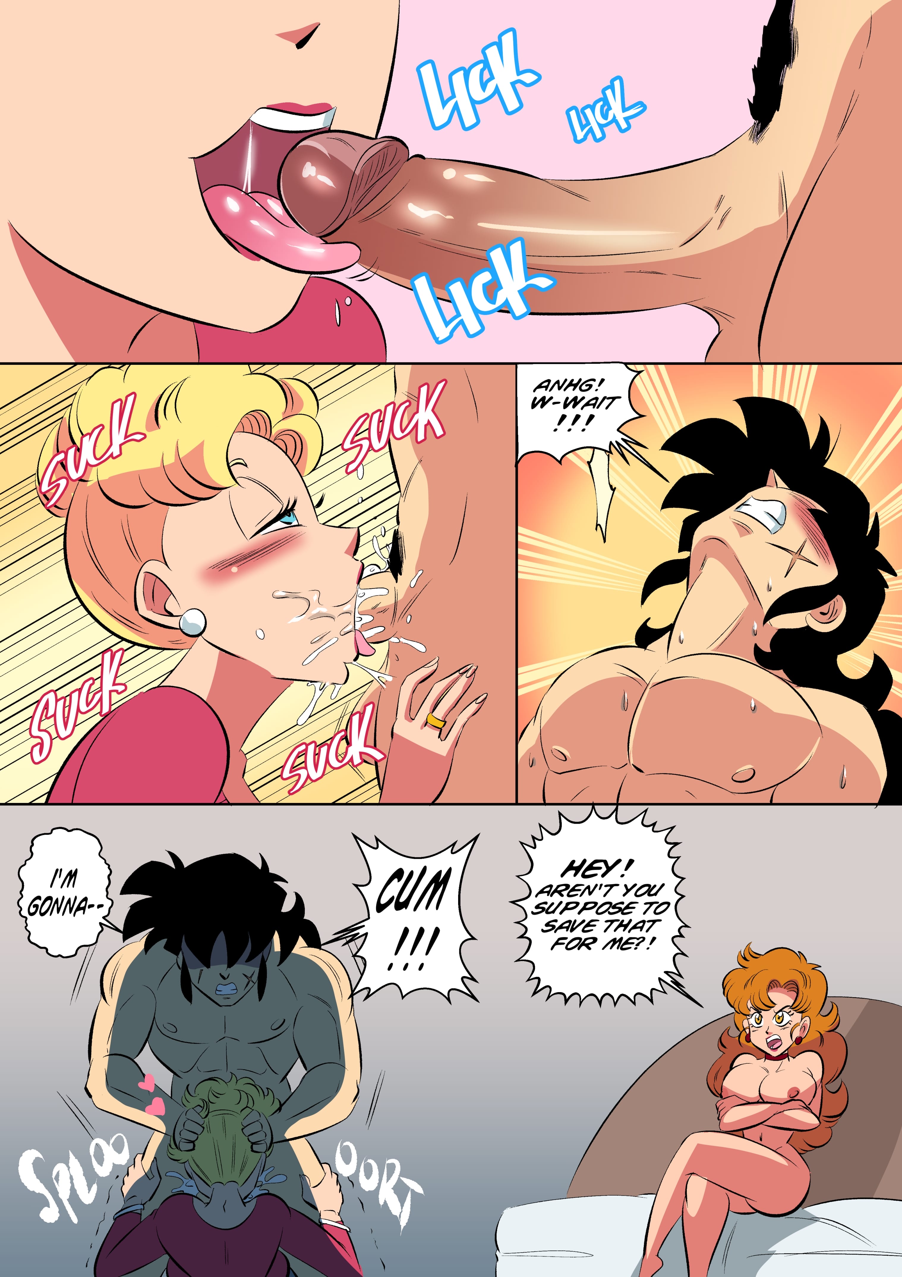 On Set (Dragon Ball Z) [FunsexyDB] Chapter 1 - Page 57