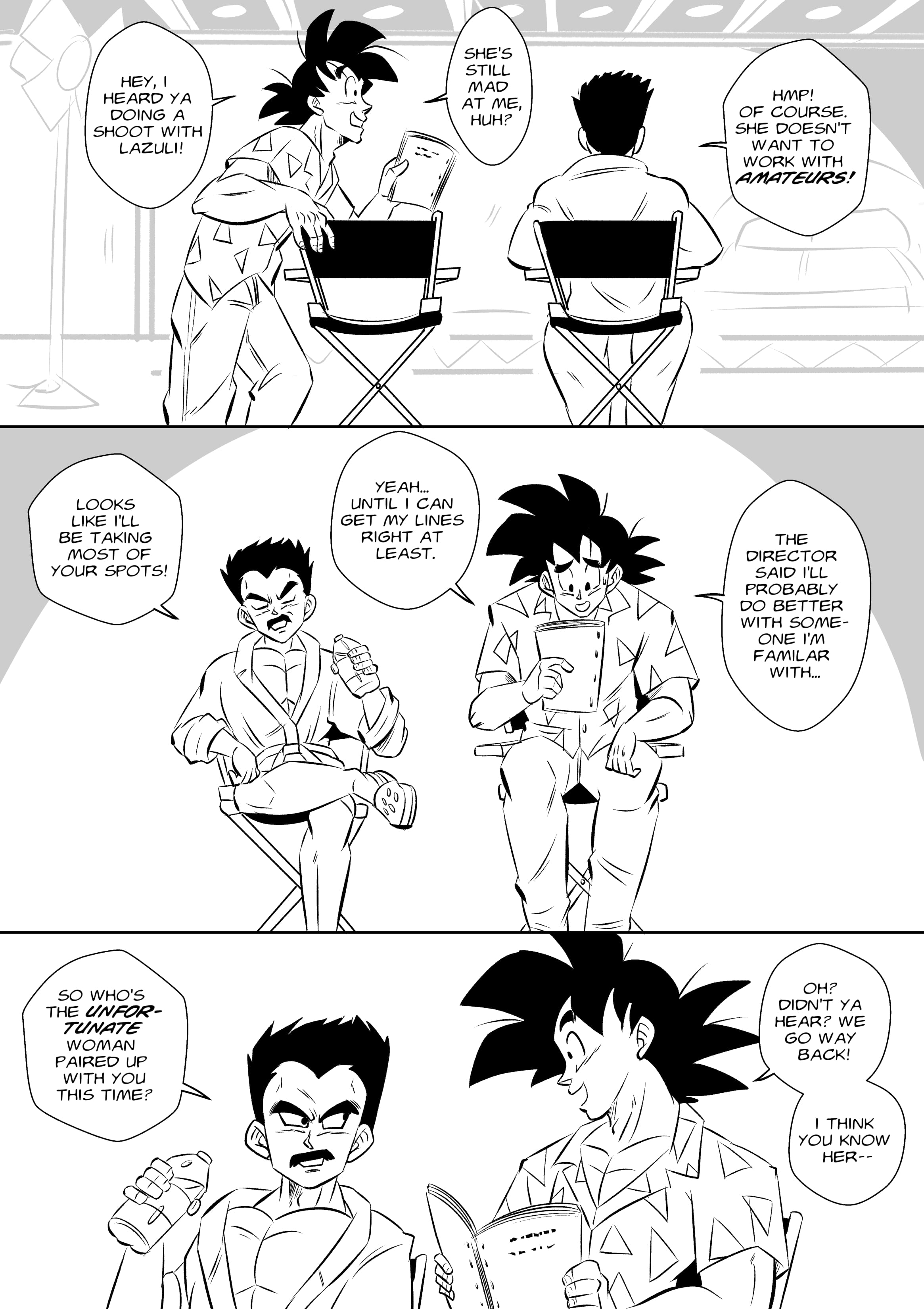 On Set (Dragon Ball Z) [FunsexyDB] Chapter 1 - Page 6
