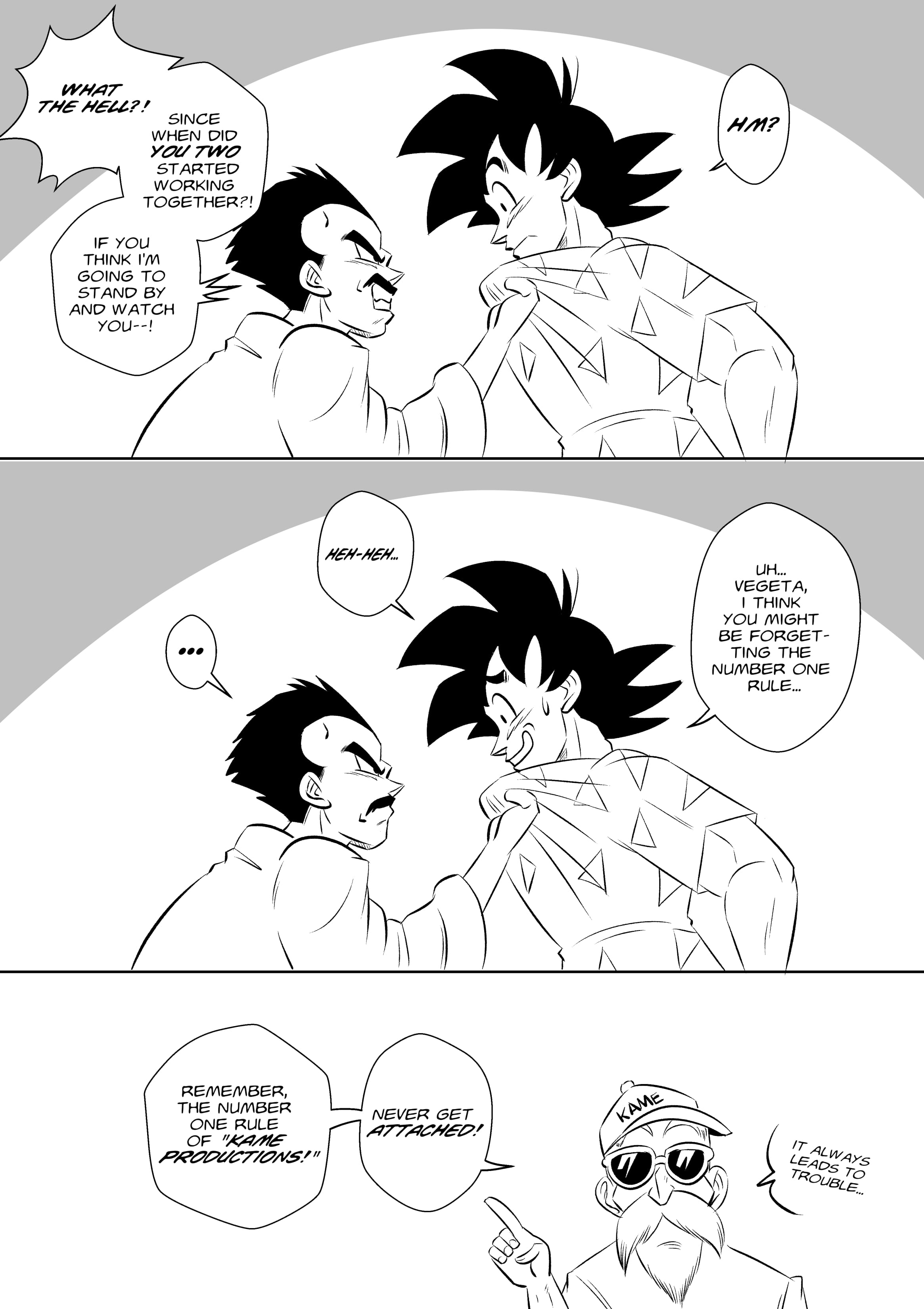 On Set (Dragon Ball Z) [FunsexyDB] Chapter 1 - Page 8
