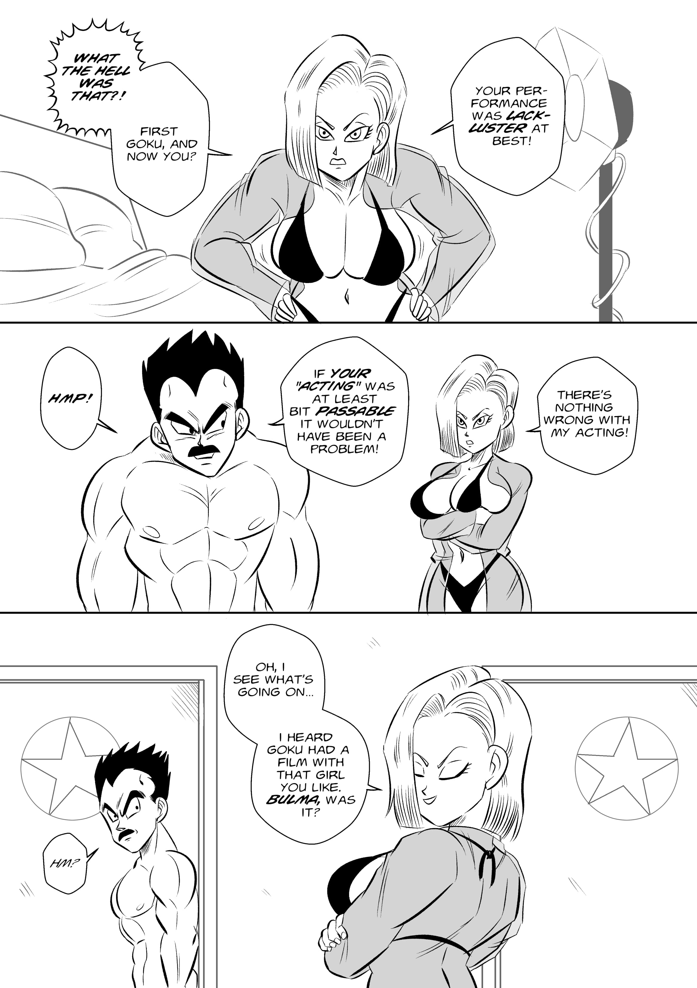On Set (Dragon Ball Z) [FunsexyDB] Chapter 1 - Page 9