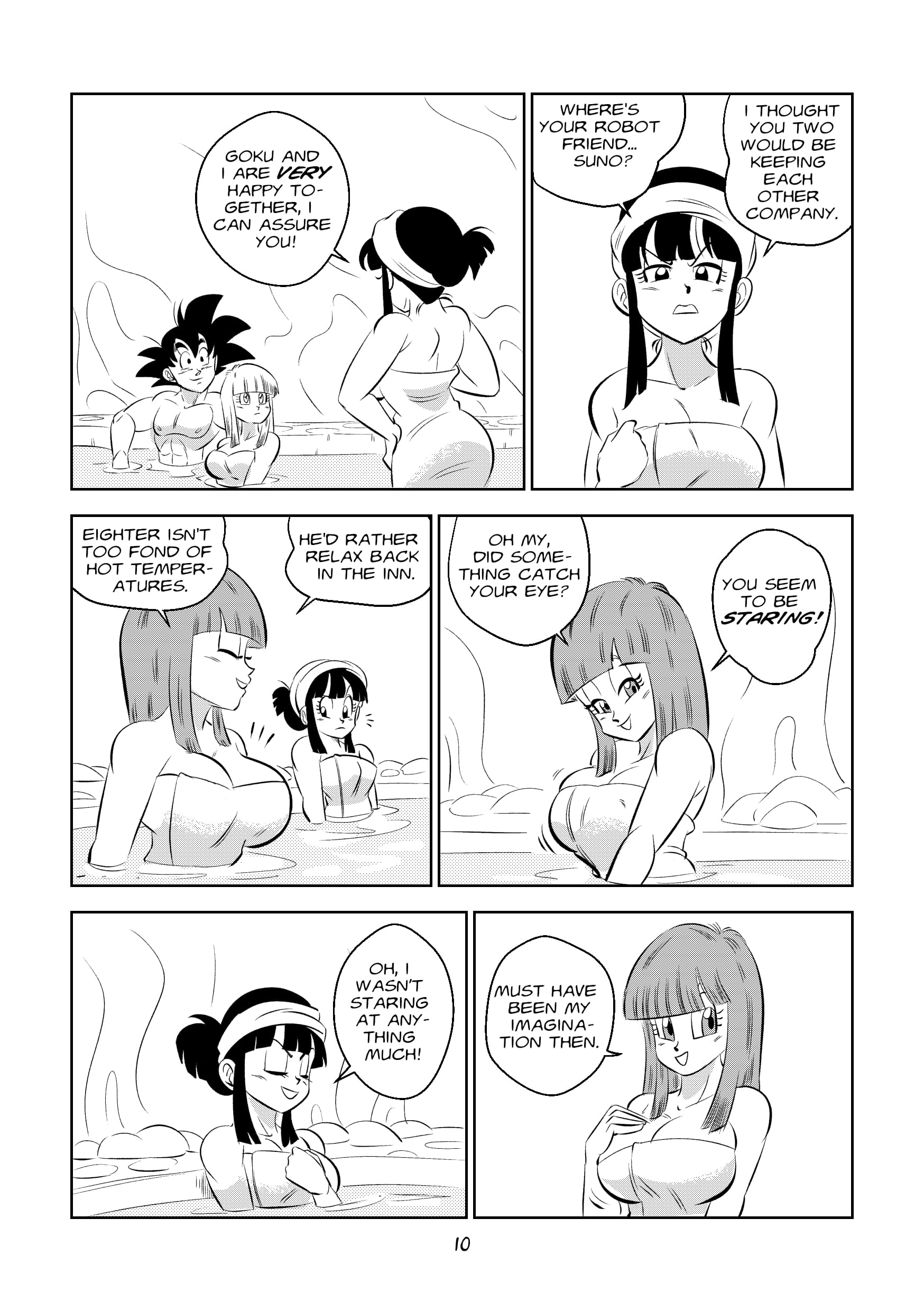 Return to Jingle Village (Dragon Ball) [FunsexyDB] Chapter 1 - Page 10