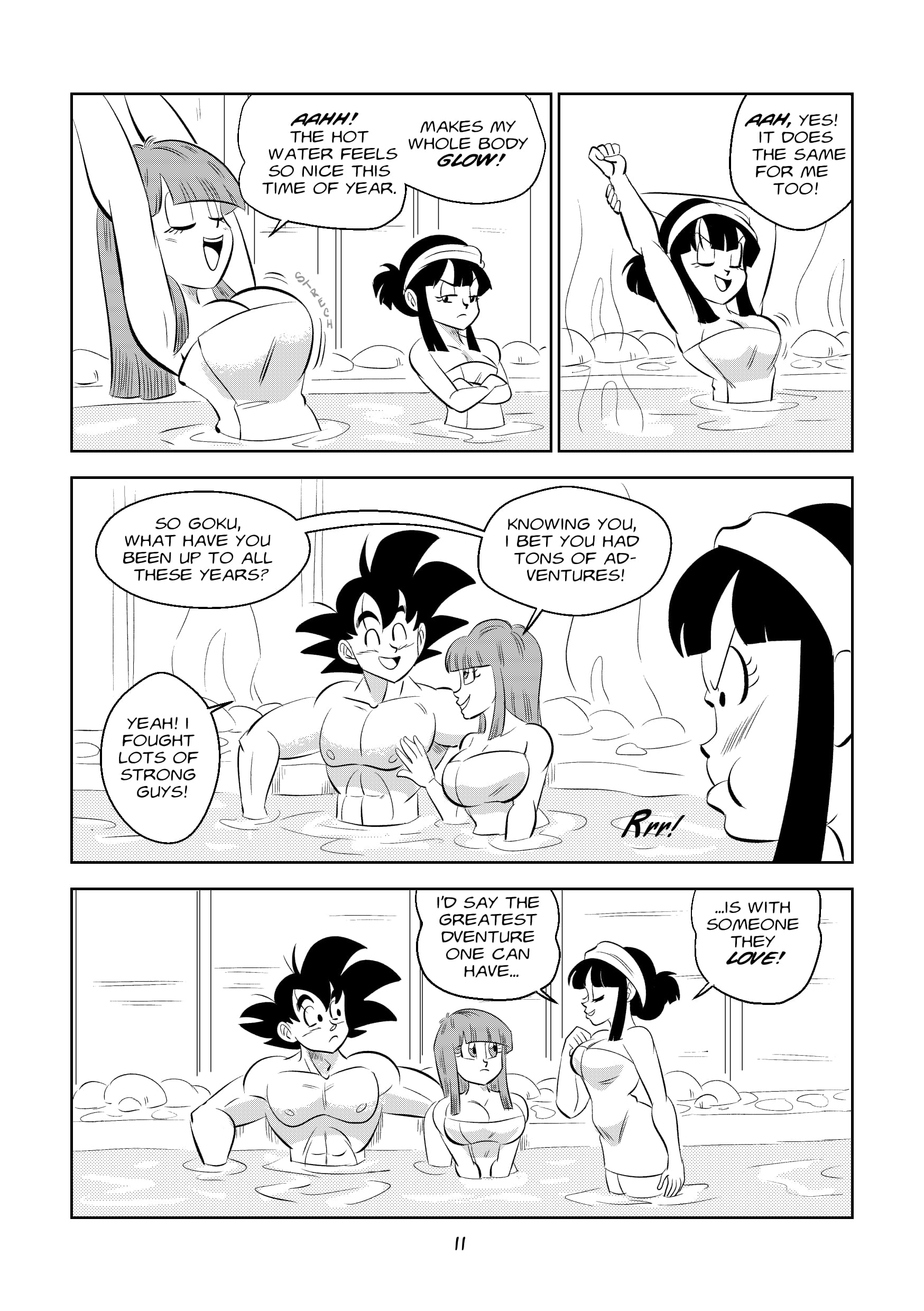 Return to Jingle Village (Dragon Ball) [FunsexyDB] Chapter 1 - Page 11
