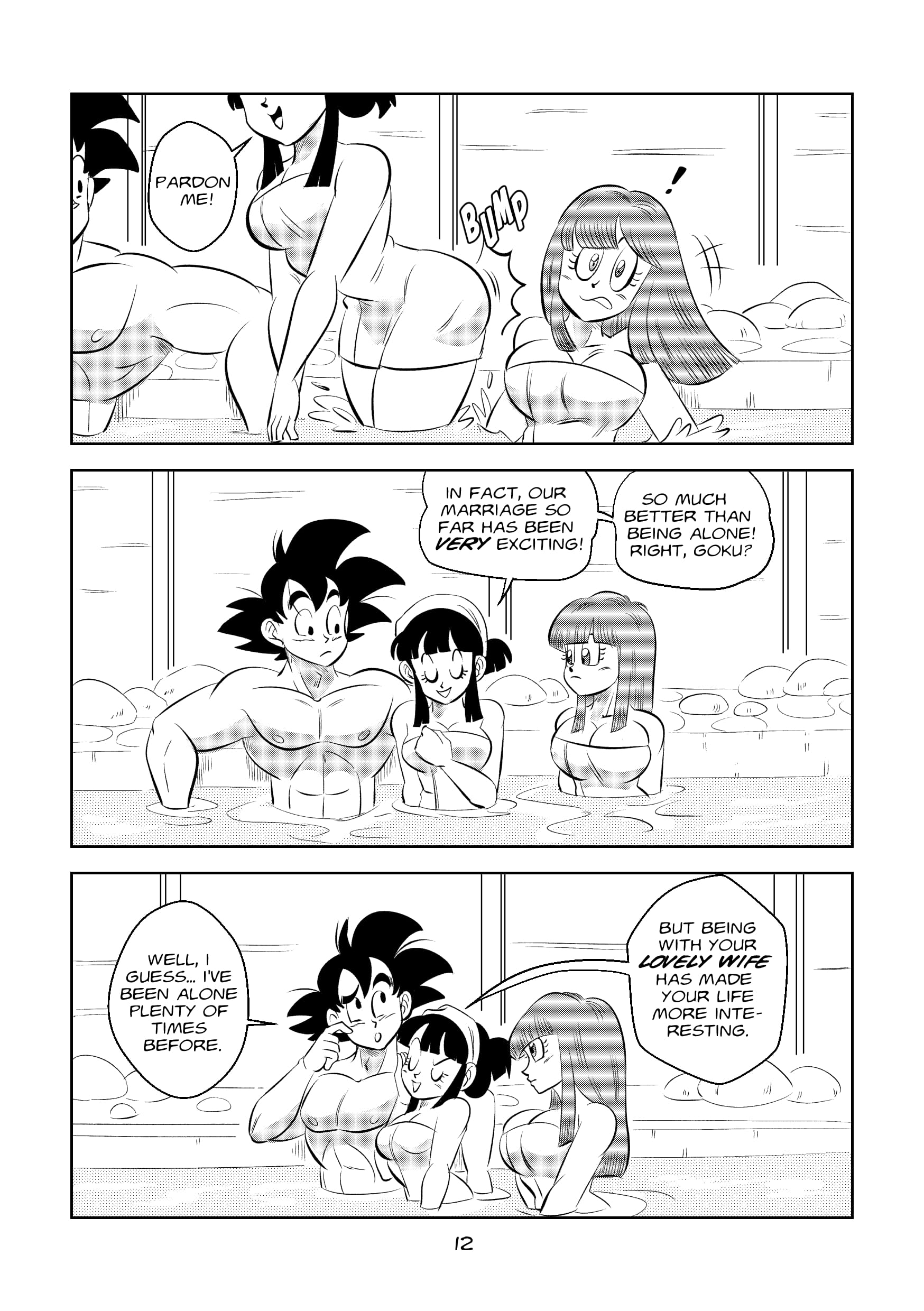 Return to Jingle Village (Dragon Ball) [FunsexyDB] Chapter 1 - Page 12