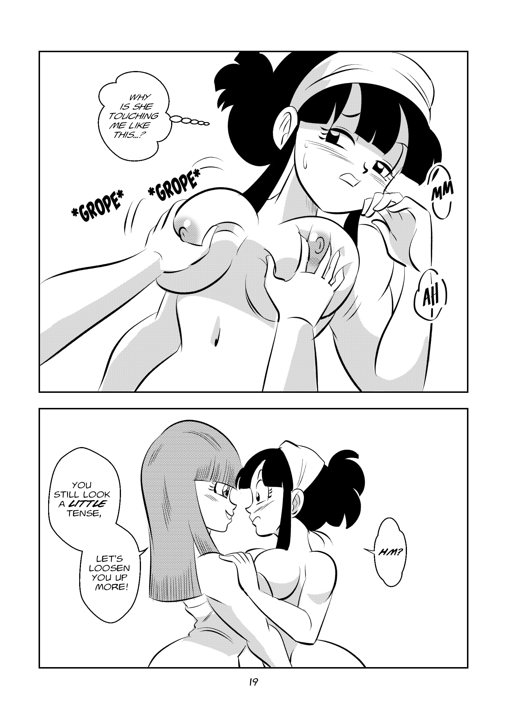 Return to Jingle Village (Dragon Ball) [FunsexyDB] Chapter 1 - Page 19