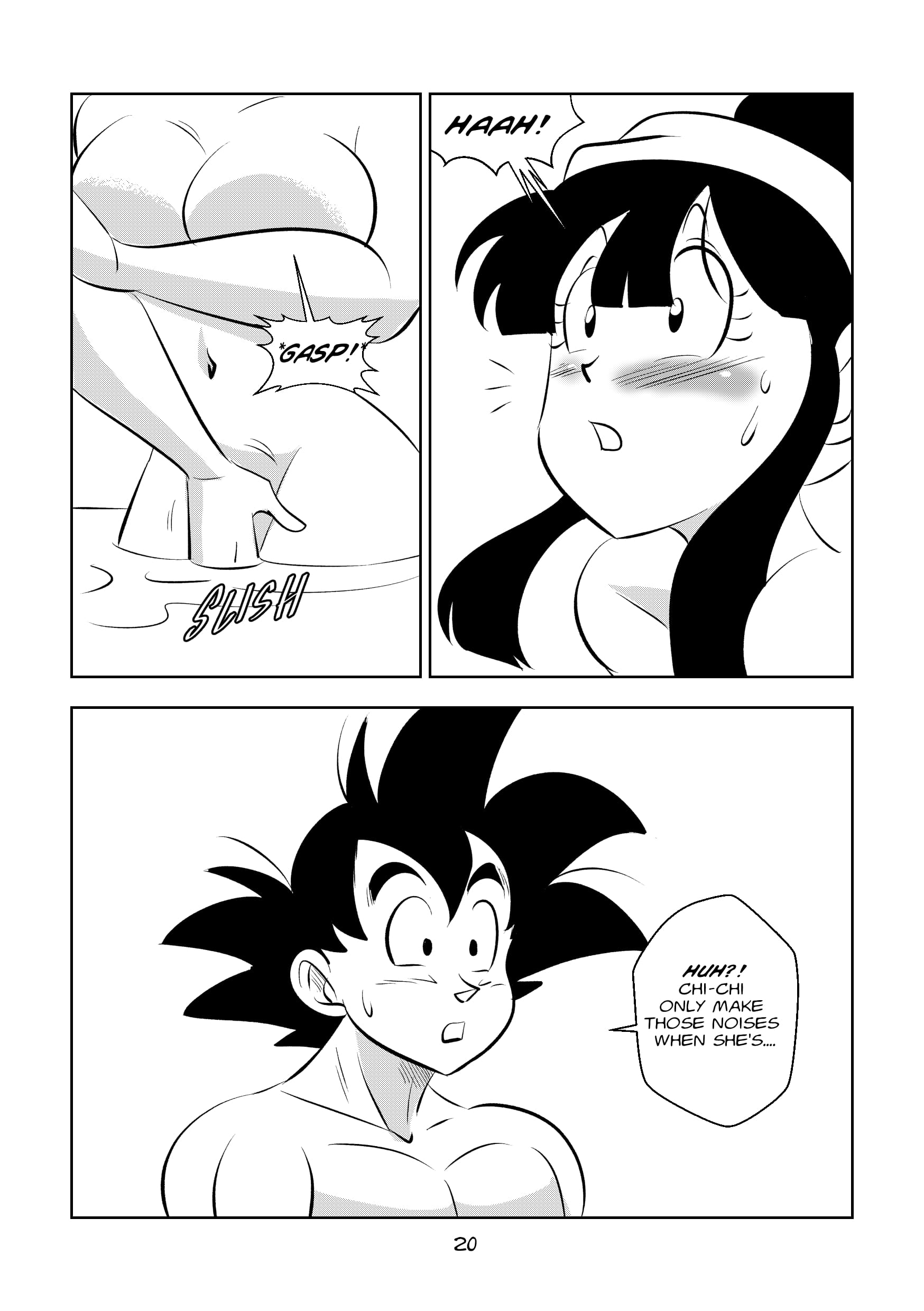 Return to Jingle Village (Dragon Ball) [FunsexyDB] Chapter 1 - Page 20