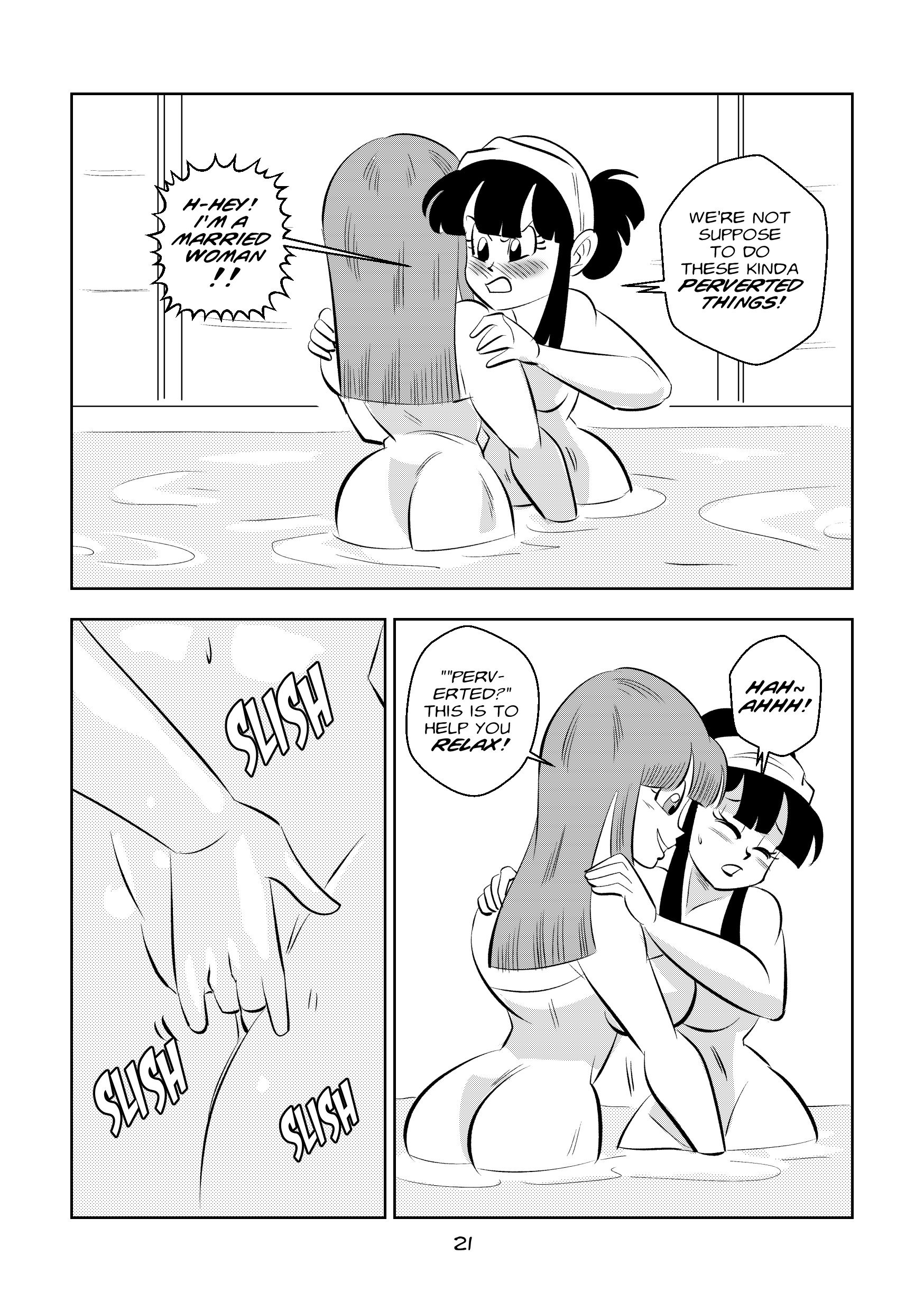 Return to Jingle Village (Dragon Ball) [FunsexyDB] Chapter 1 - Page 21