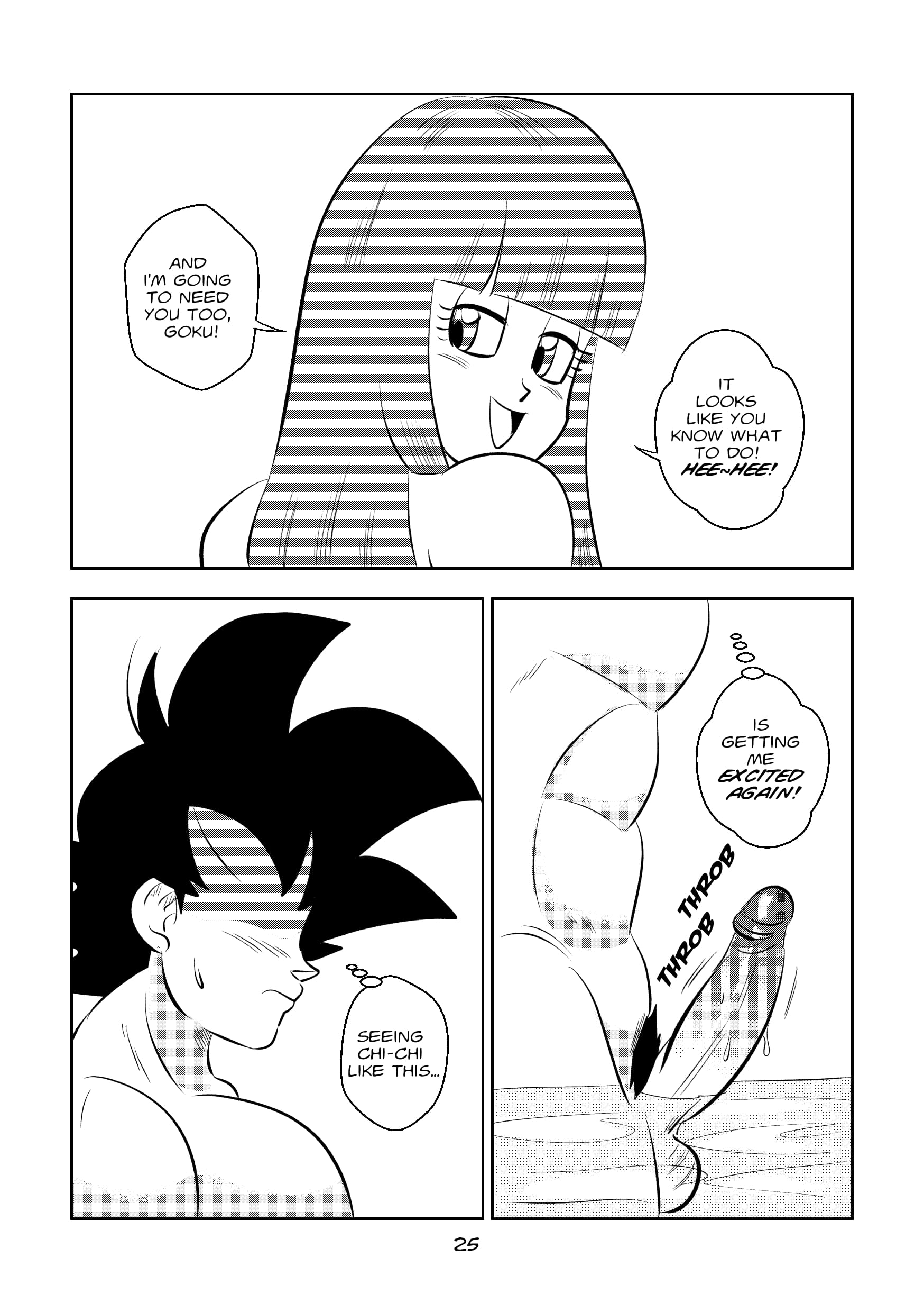 Return to Jingle Village (Dragon Ball) [FunsexyDB] Chapter 1 - Page 25